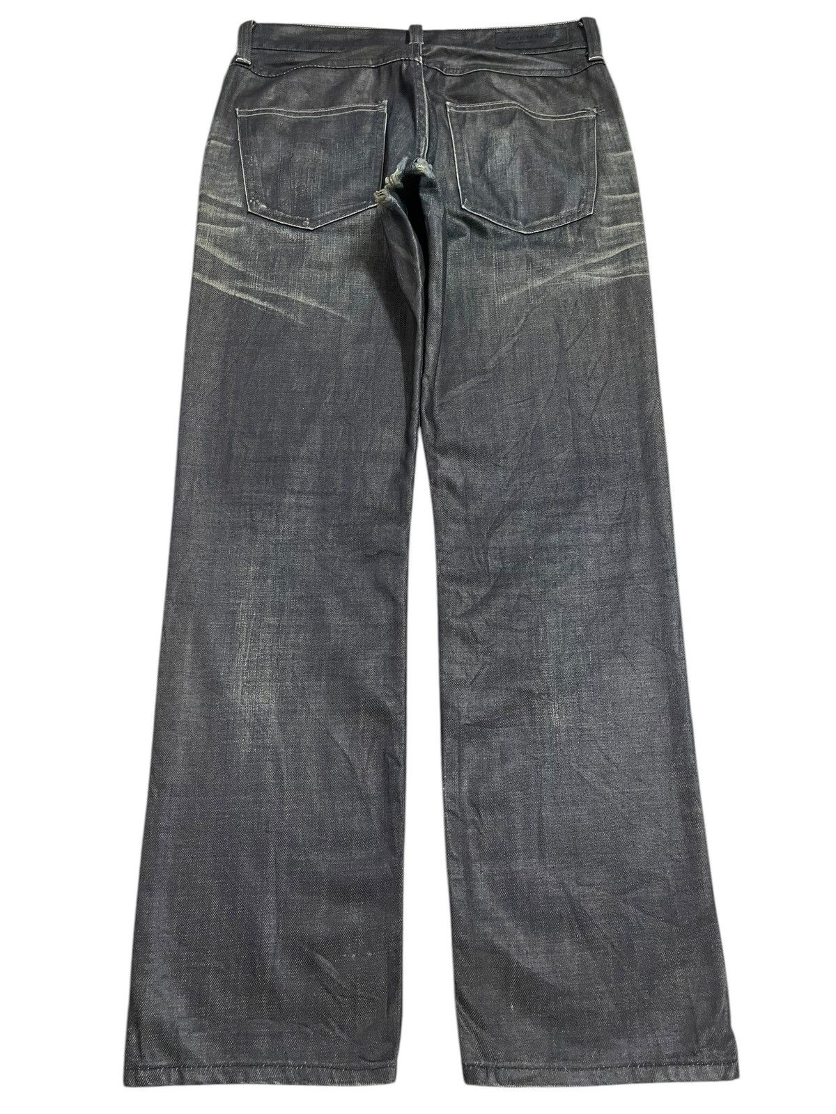 Japanese Brand Vintage Japanese Brand Mud Faded Wash Style Loose Jeans Size US 30 / EU 46 - 2 Thumbnail