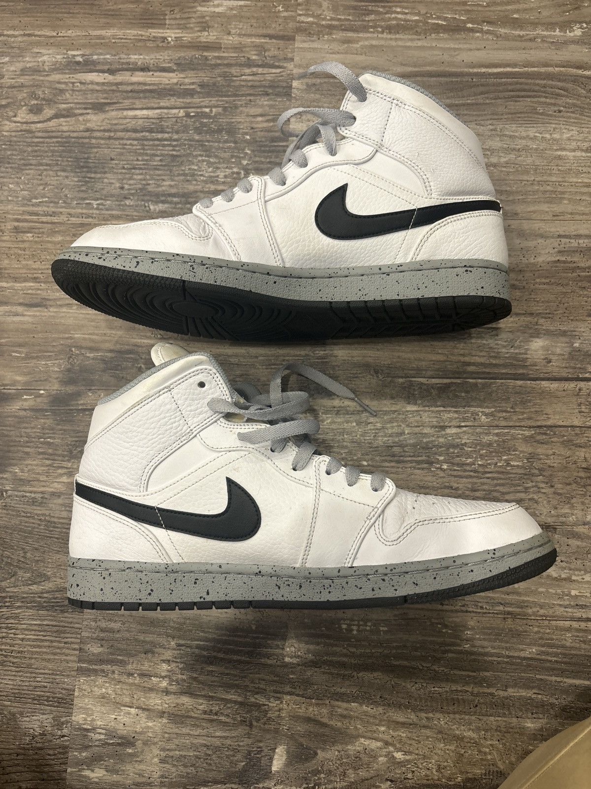 Jordan Brand Jordan 1 Mid White Cement - Size 11 Size US 11 / EU 44 - 3 Thumbnail