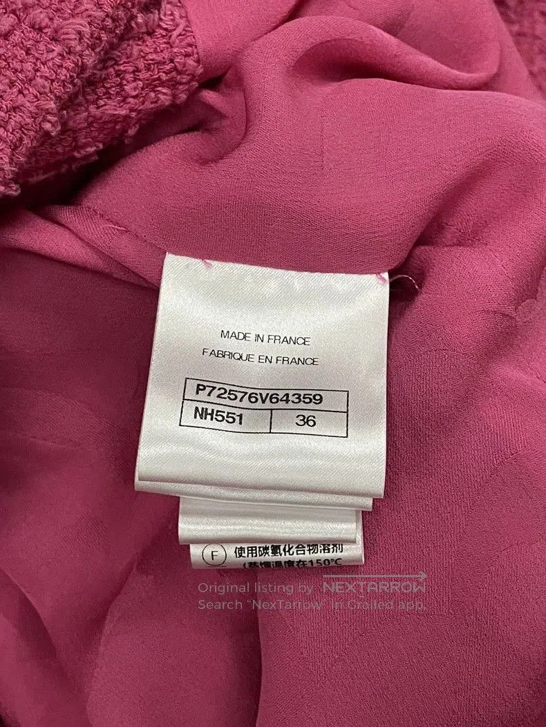 Chanel Chanel 22S Pink Vest Coat Dress. Size US S / EU 44-46 / 1 - 6 Thumbnail