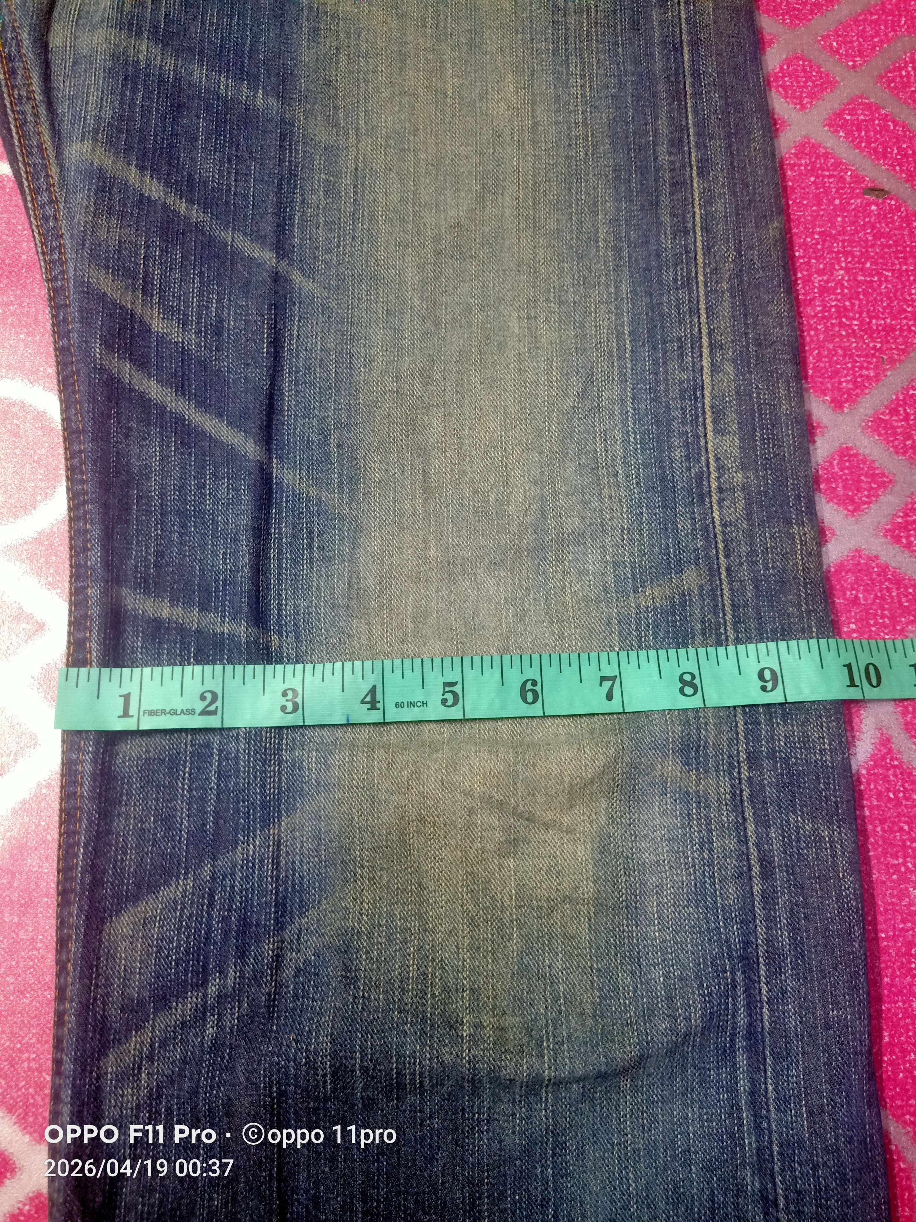 Japanese Brand 💥Vintage Edwin 404XV Flare Denim Men 💥 Size US 34 / EU 50 - 8 Thumbnail
