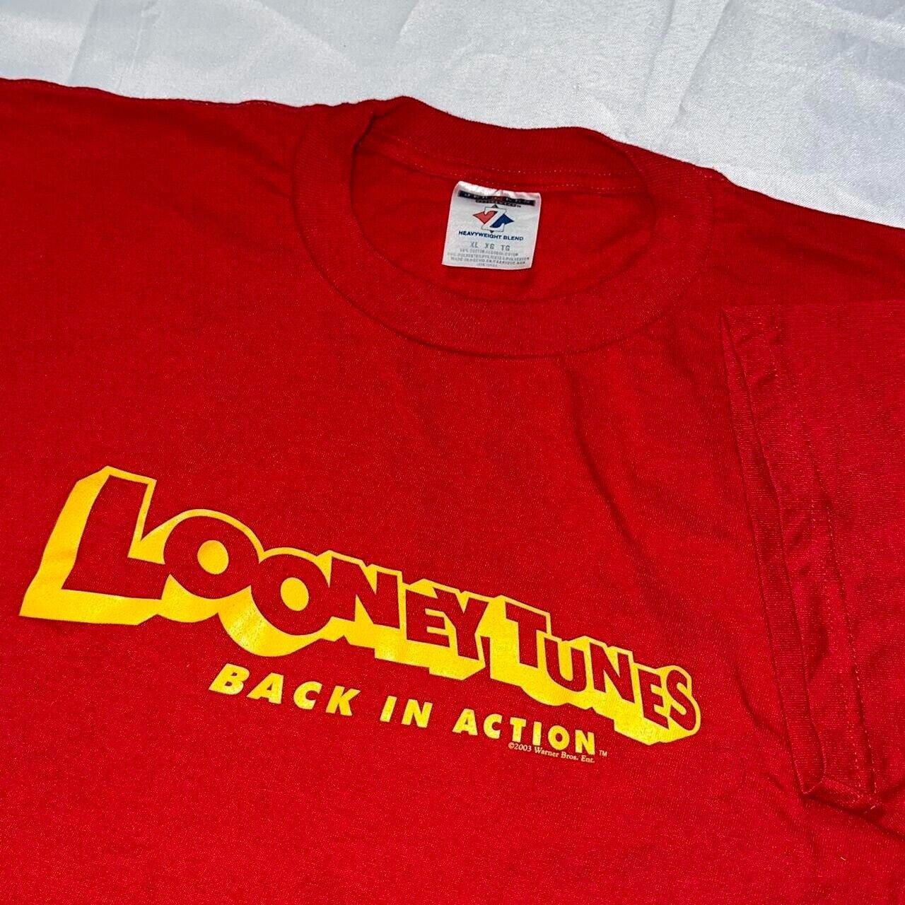 Vintage Vintage 2003 ACME STAFF Looney Tunes Back In Action Movie C Size US XL / EU 56 / 4 - 2 Thumbnail