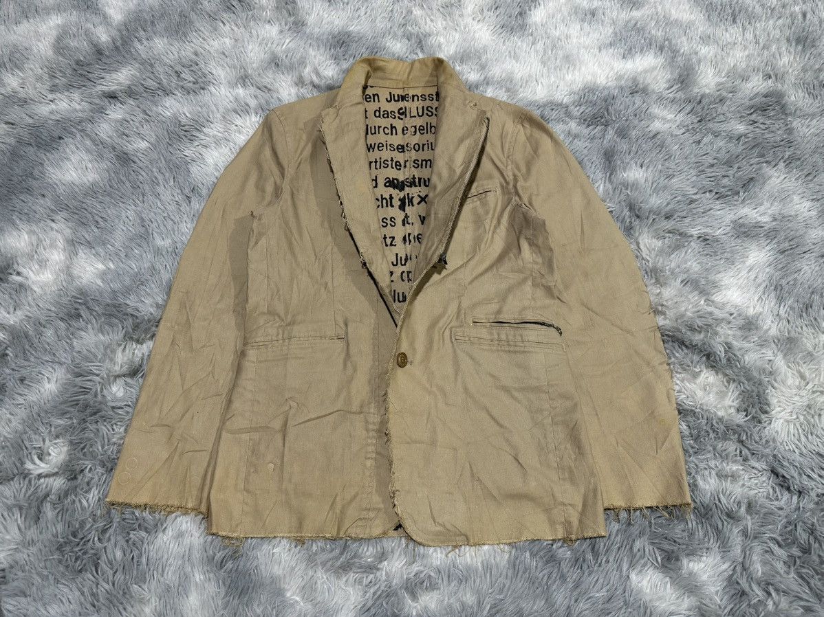 Schlussel 🔥Y2K Schlussel Poem Blazer Jacket Rick Owens Julius Style Size US M / EU 48-50 / 2 - 1 Thumbnail