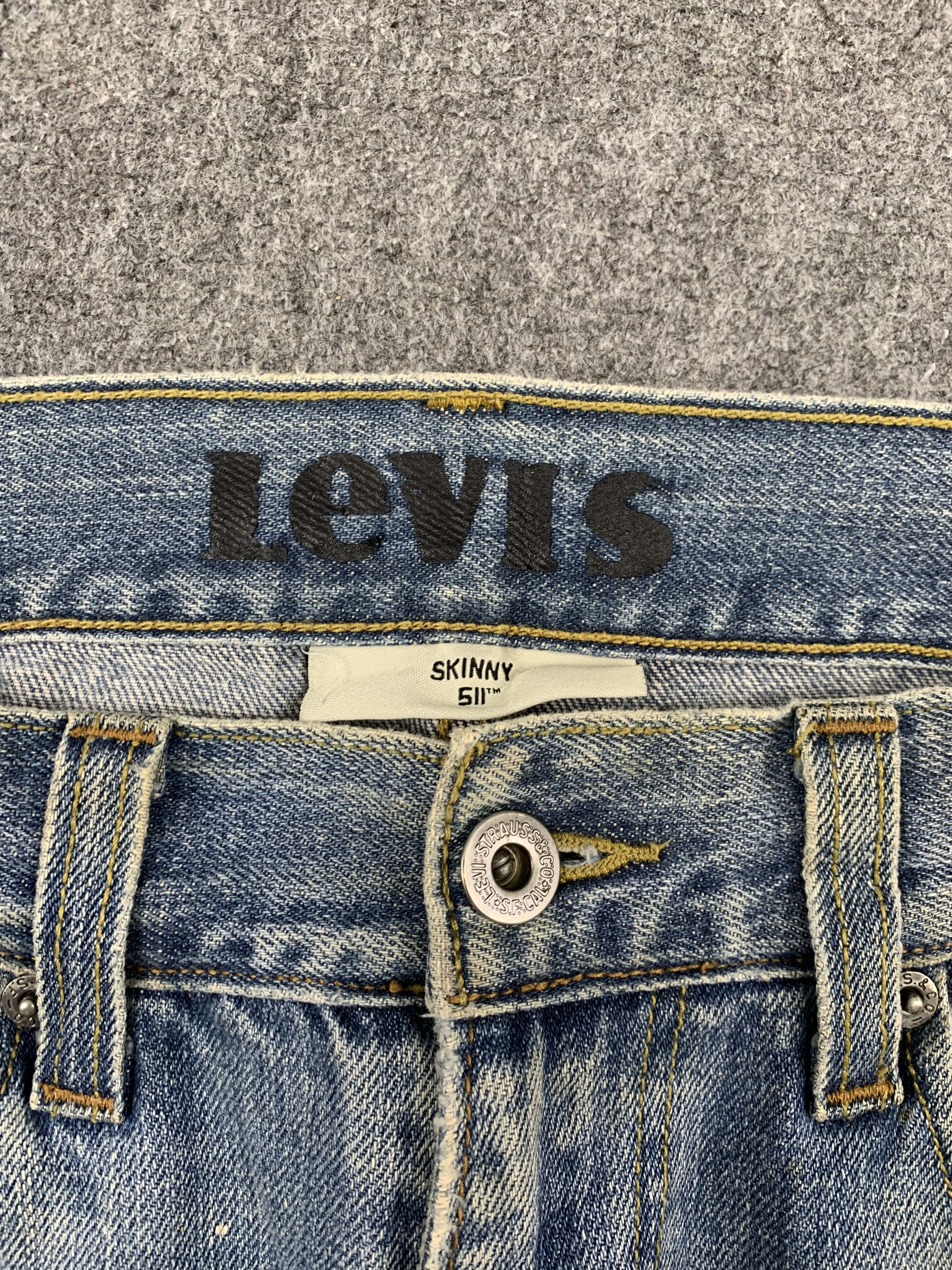 Levi's Vintage Levis 511 Faded Blue Jeans DP1780 Size US 32 / EU 48 - 8 Thumbnail