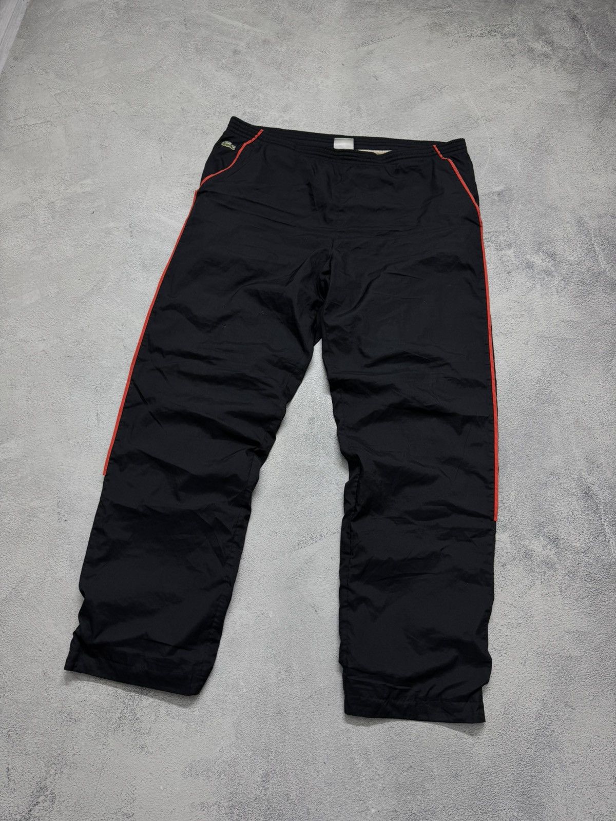 Lacoste Vintage Y2k Lacoste Nylon Pants 90’s Size US 36 / EU 52 - 1 Thumbnail