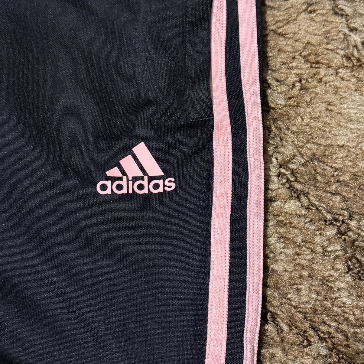 Adidas Adidas Three Stripe Sweatpants Messi Black / Pink XLarge Size US 36 / EU 52 - 3 Thumbnail