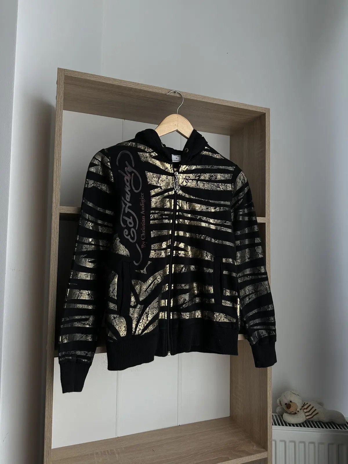 Christian Audigier × Ed Hardy × Vintage Vintage Ed Hardy Christian Audigier Hoodie Size US M / EU 48-50 / 2 - 10 Thumbnail