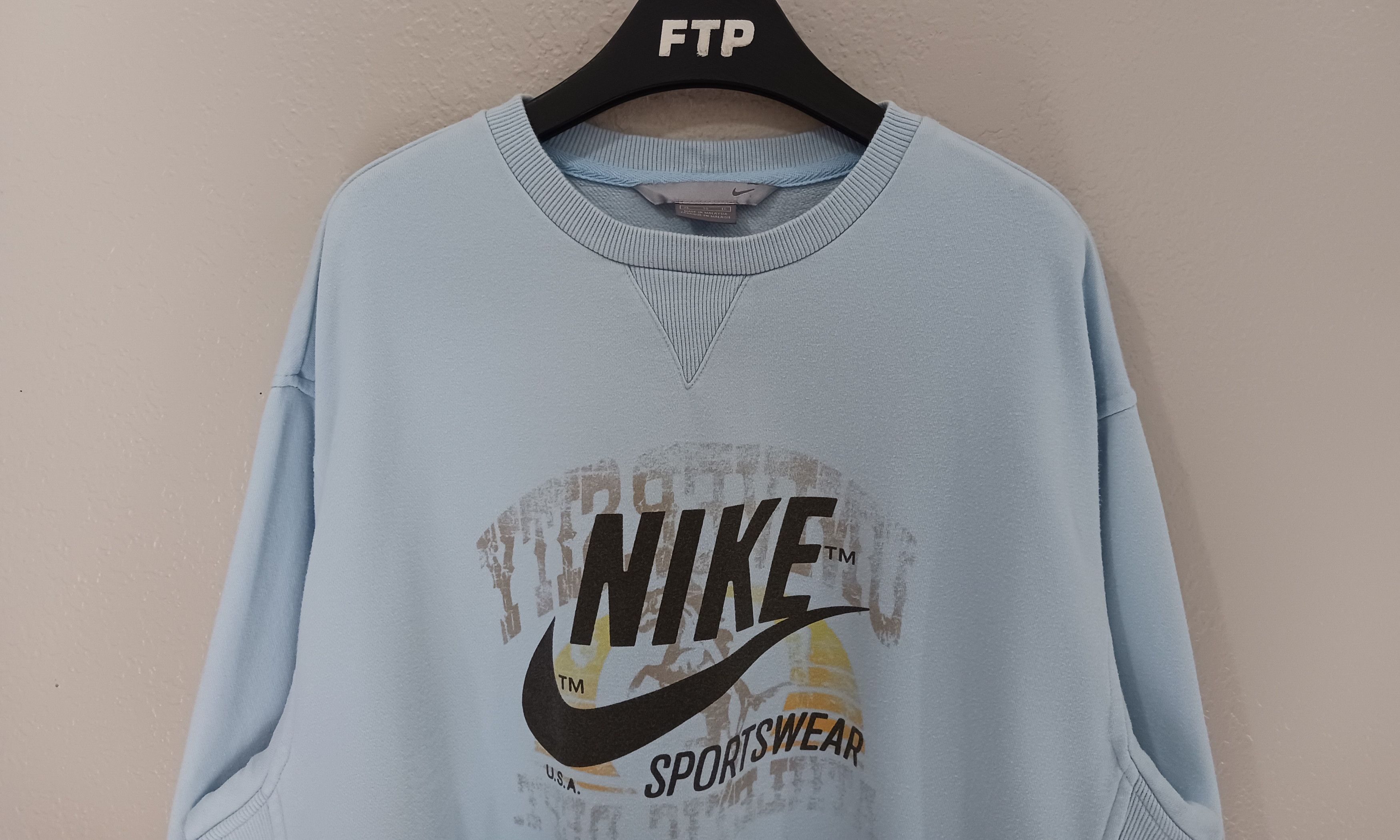 Nike Nike "Athletic Dept." Vintage 2000s Pullover Sweatshirt Size US XL / EU 56 / 4 - 3 Thumbnail