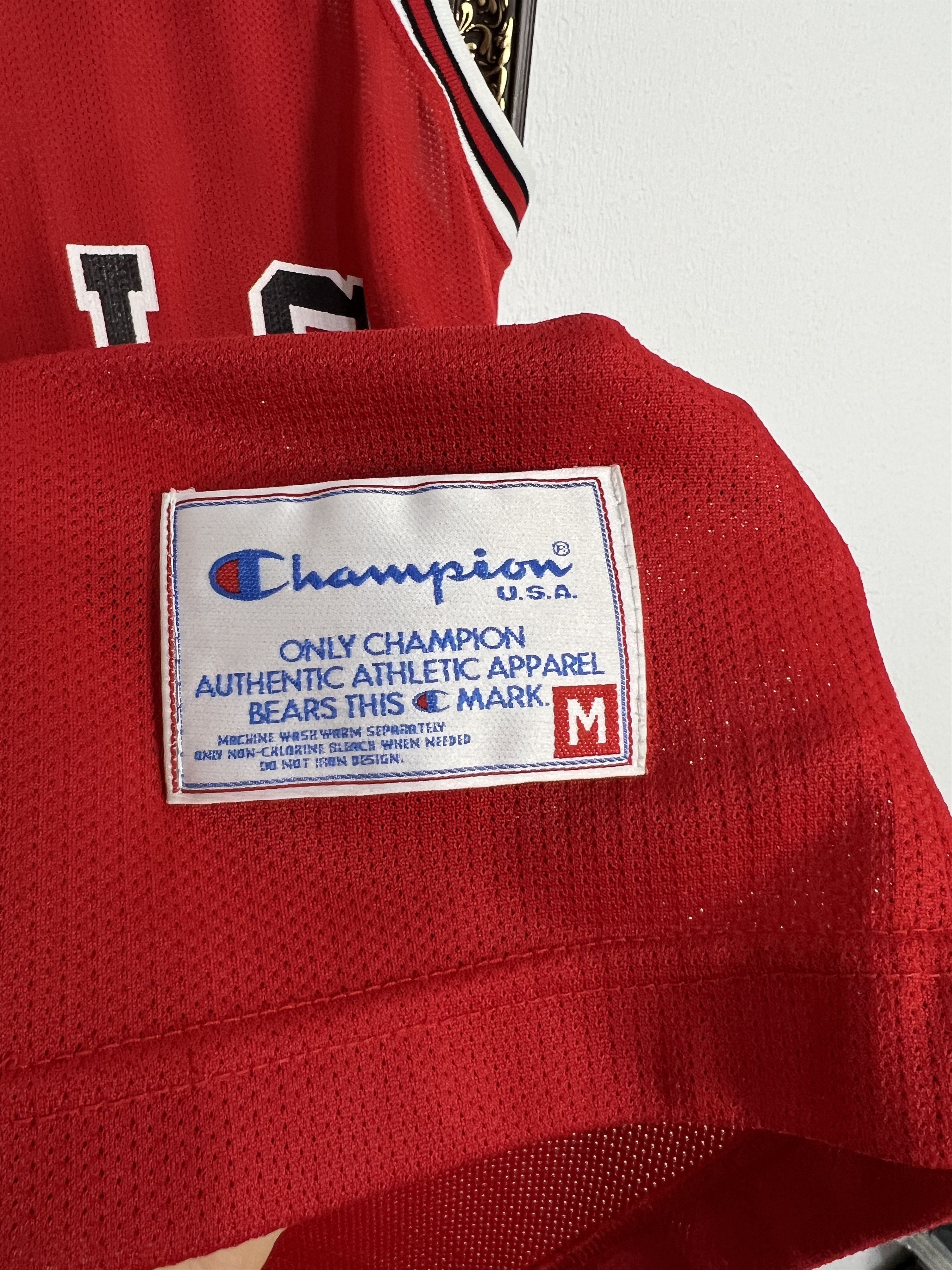 Champion Vintage 90's Champion Chicago Bulls Jordan Jersey Shirt NBA Size US M / EU 48-50 / 2 - 4 Thumbnail