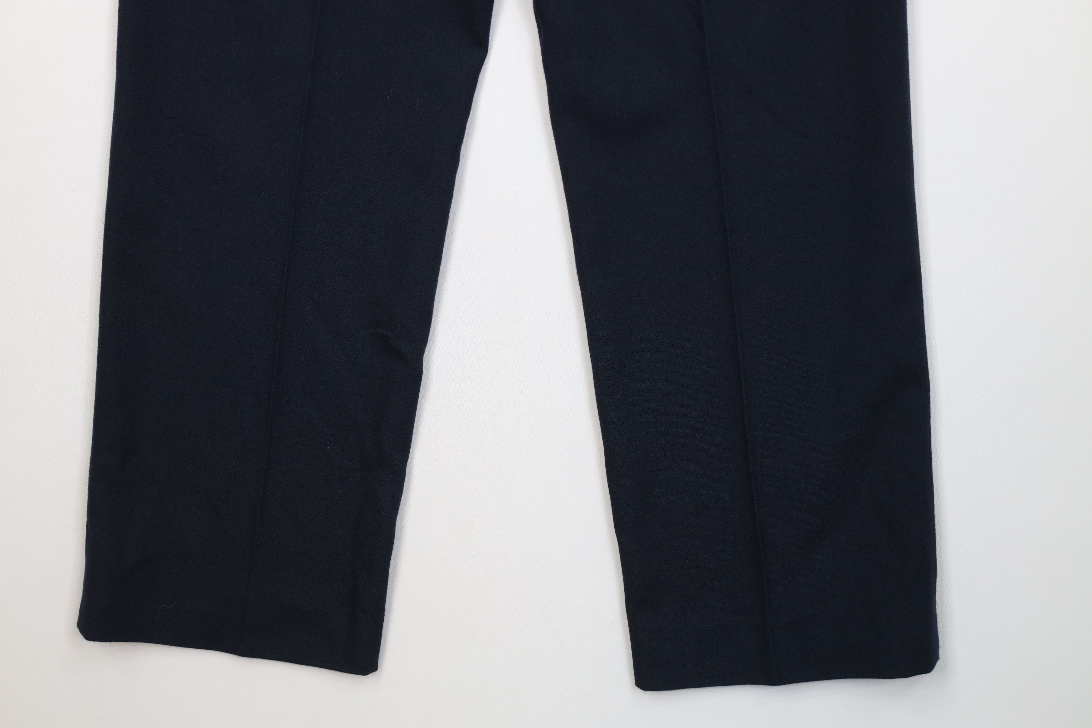 Vintage Vintage 70s Streetwear Wool Blend Knit Wide Leg Chino Pants Size US 32 / EU 48 - 13 Thumbnail