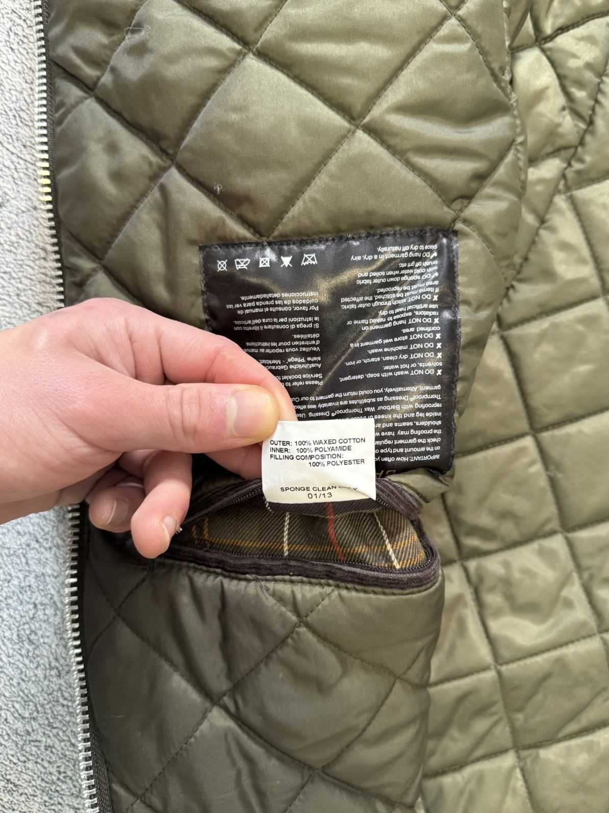 Barbour Barbour International Duke Waxed Jacket Men M MWX0337 Biker Size US M / EU 48-50 / 2 - 13 Thumbnail