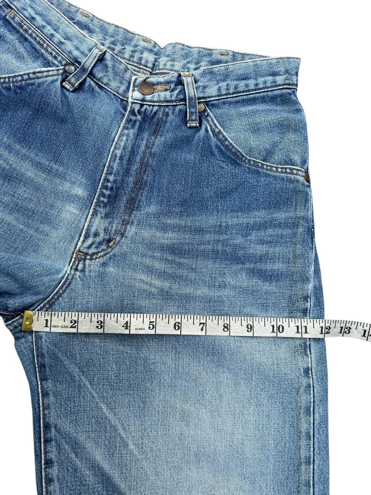 Kapital Vintage Wrangler Selvedge Baggy Distressed Faded Denim jeans Size US 28 / EU 44 - 20 Thumbnail