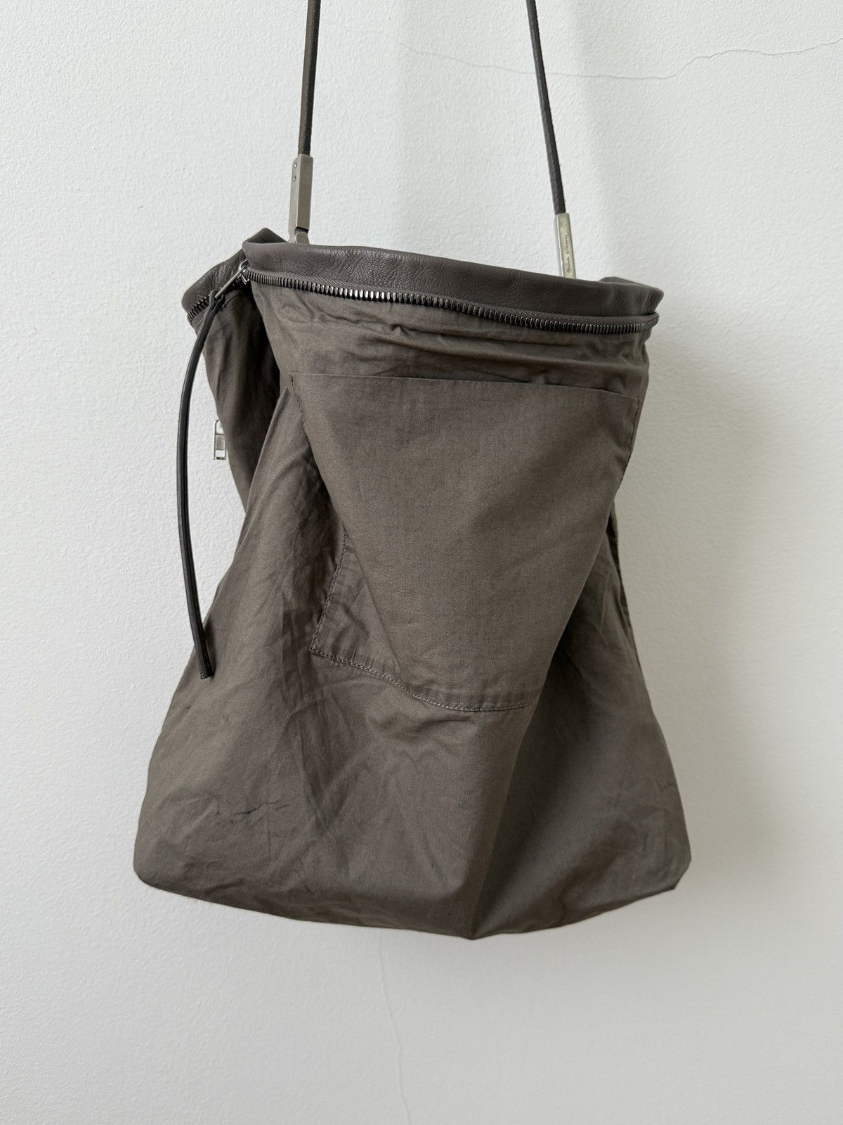Rick Owens Adri Leather Shoulder Bag Size ONE SIZE - 12 Thumbnail