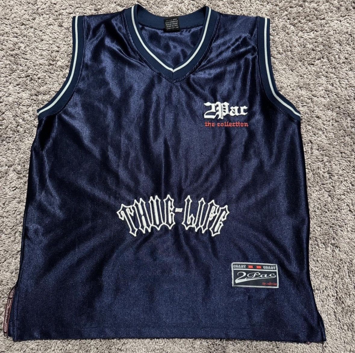 Other Navy blue 2Pac jersey Size US L / EU 52-54 / 3 - 1 Thumbnail