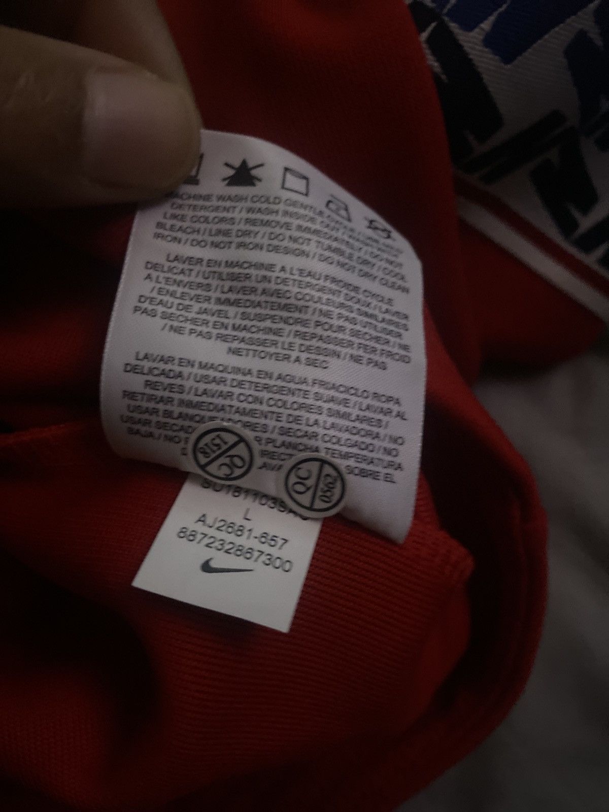 Nike Nike Zip-Up Jacket Size US L / EU 52-54 / 3 - 5 Thumbnail
