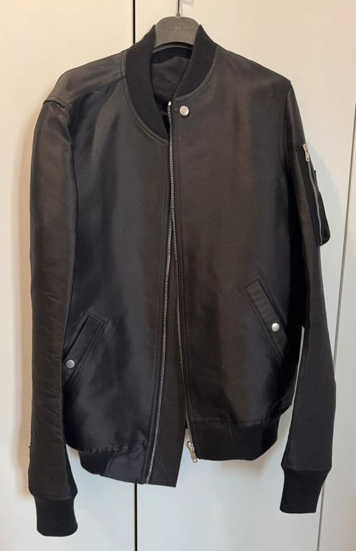 Rick Owens Rick Owens Silk Bomber - New With Tags Size 50 Size US M / EU 48-50 / 2 - 1 Thumbnail