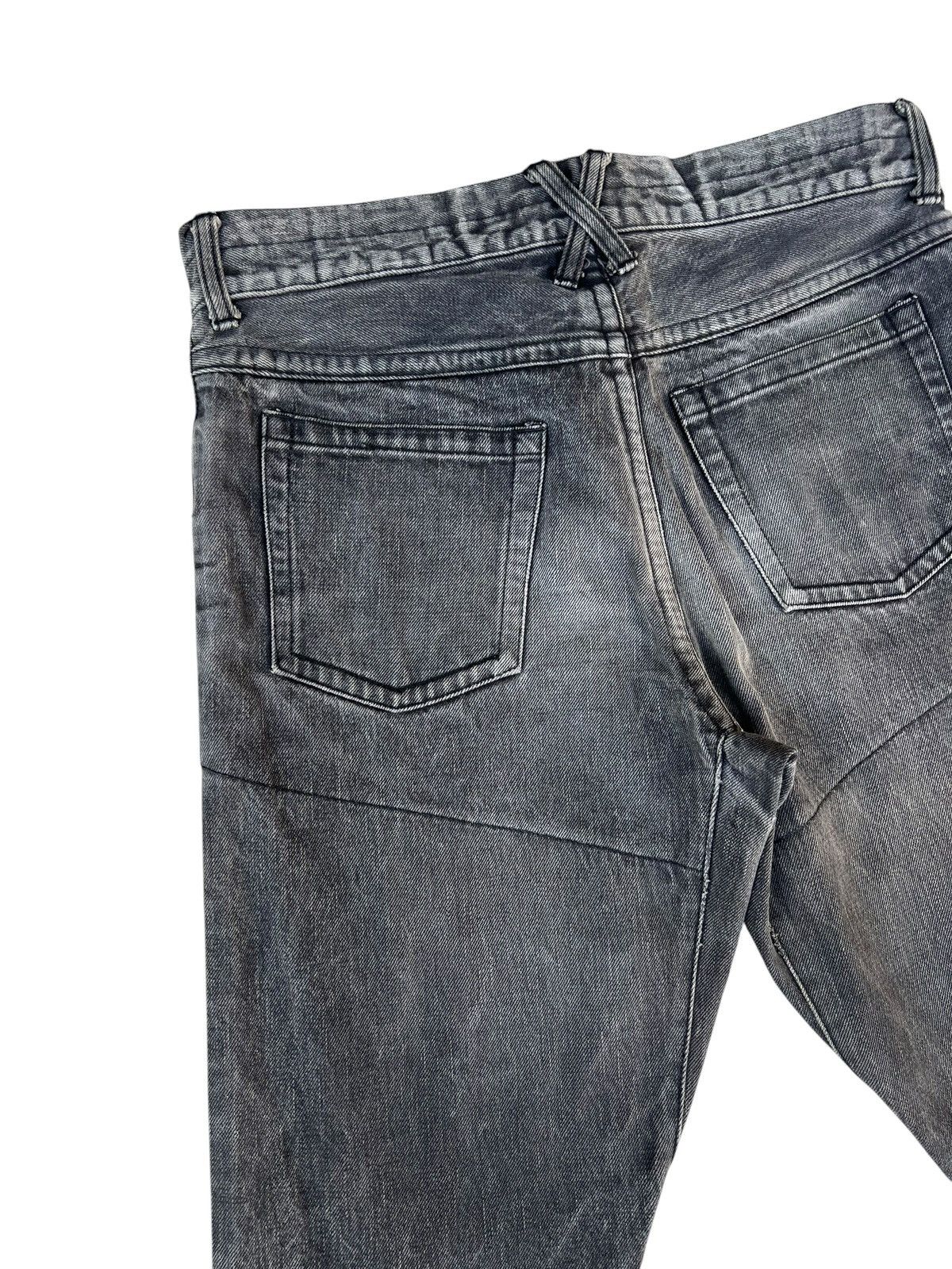 Shellac Analog Lighting Japan Fade Black Denim Selvedge Jeans Size US 31 - 15 Thumbnail