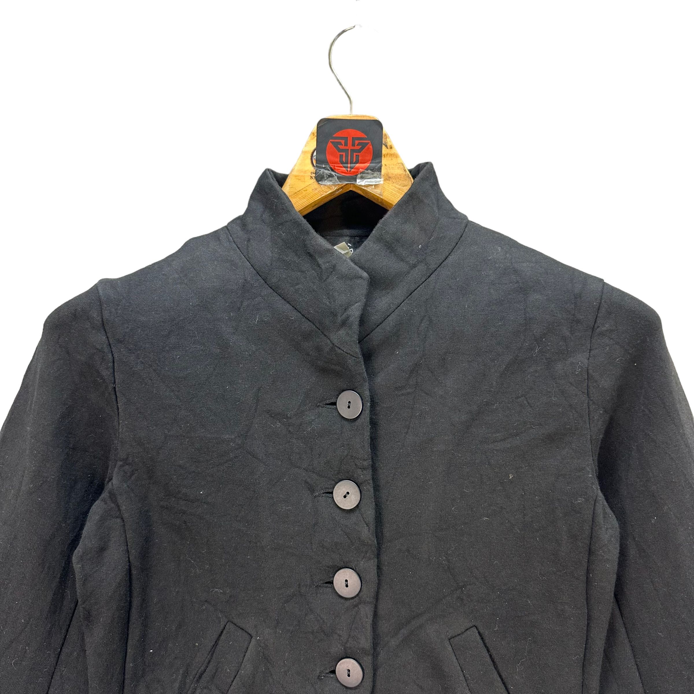 agnes b. AGNES B PARIS CROPPED CASUAL JACKET #7594-156 Size S / US 4 / IT 40 - 2 Thumbnail
