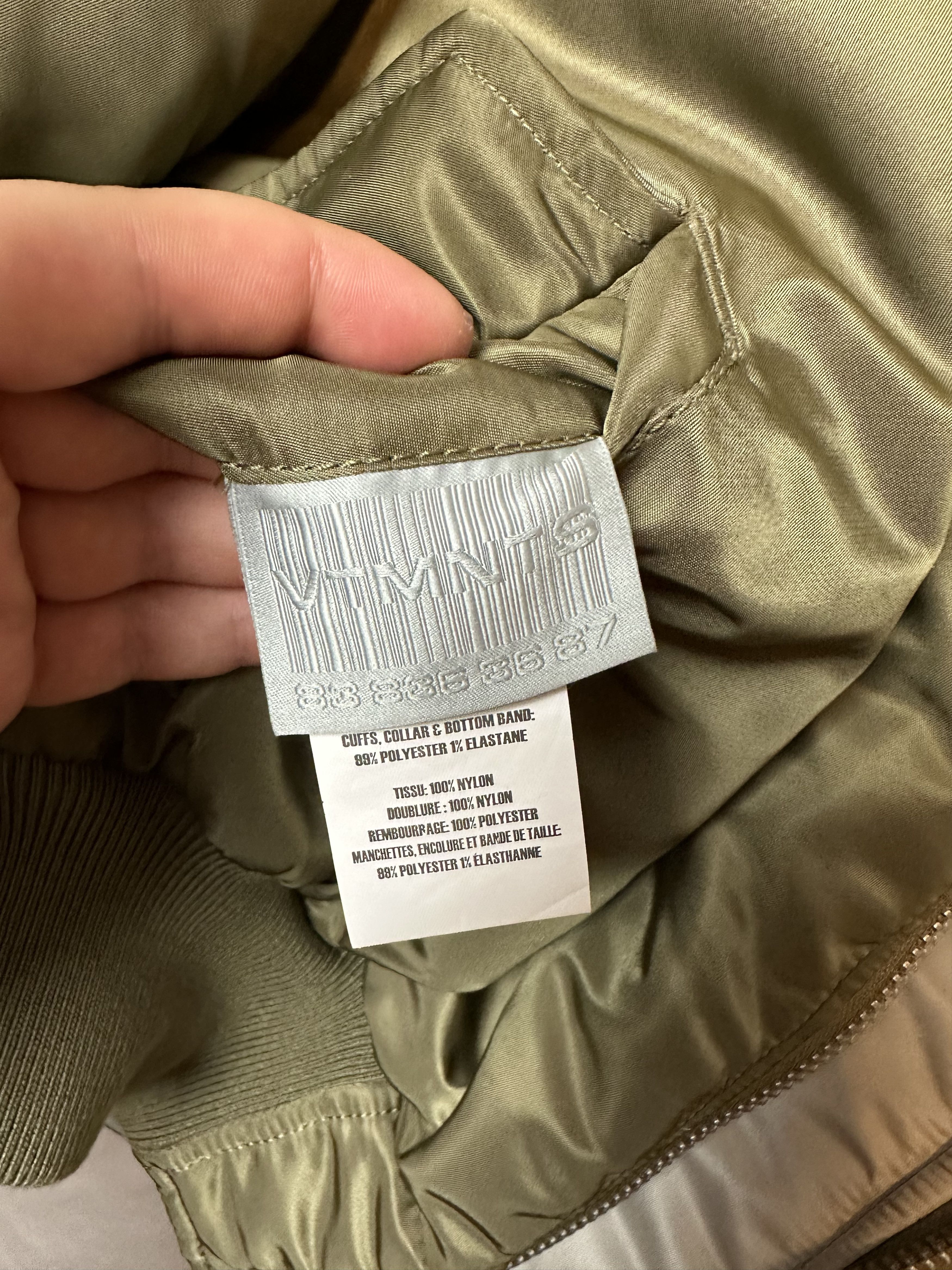 Vetements BNWT padded shoulders barcode bomber Size US S / EU 44-46 / 1 - 9 Thumbnail