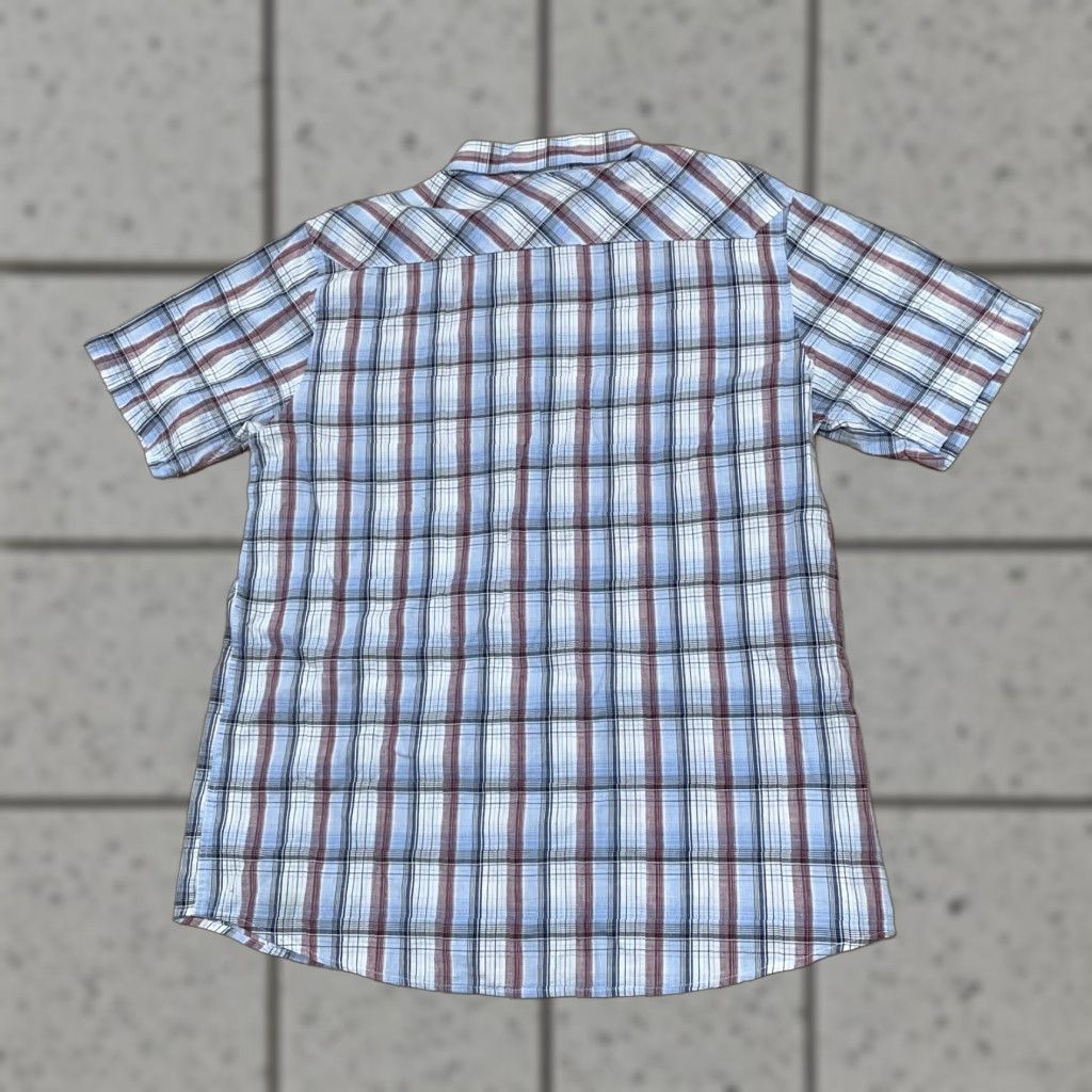 Etnies VINTAGE ETNIES Button-Up Shirt Men XL SKATE Y2k Streetwear Red White Blue Plaid Casual Classic Size US XL / EU 56 / 4 - 1 Thumbnail