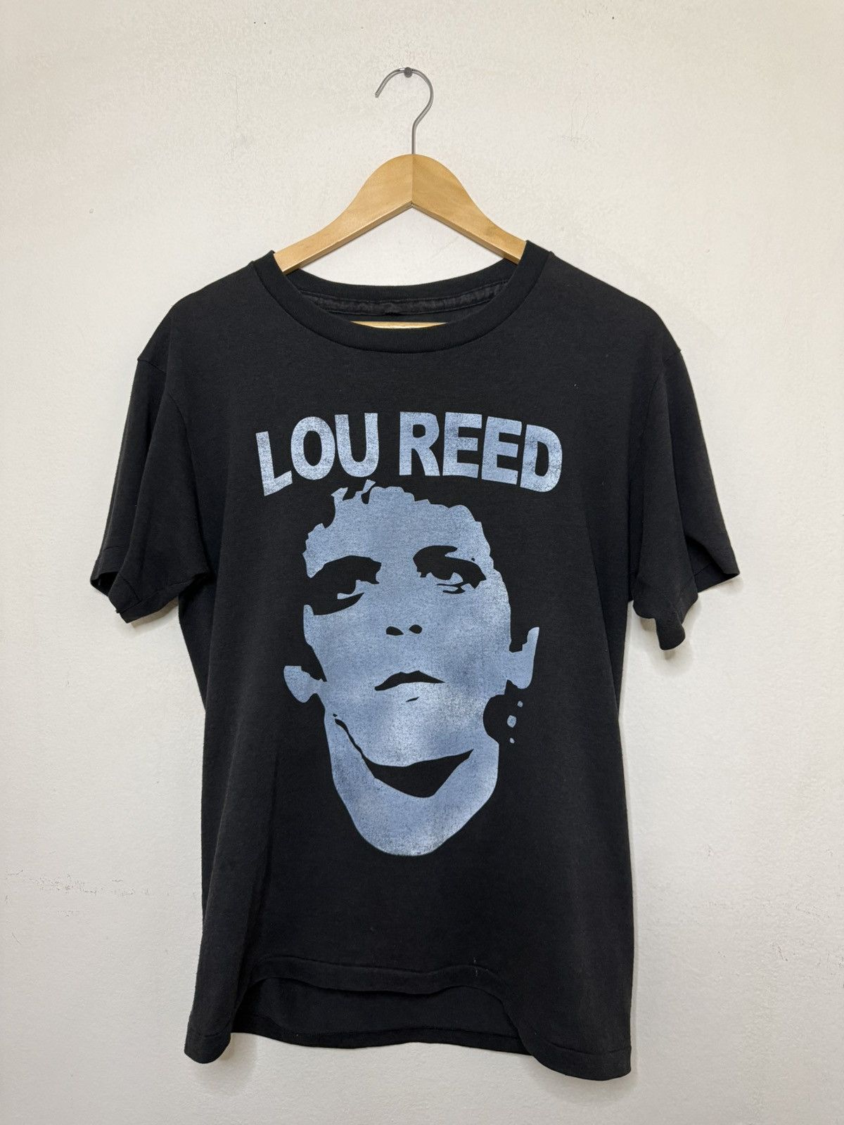 Vintage Vintage 90s Lou Reed Tee Size US L / EU 52-54 / 3 - 1 Thumbnail