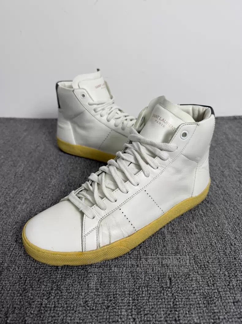 Saint Laurent Paris Saint Laurent Paris Original Year Black and White Color Bl Size US 6.5 / EU 39-40 - 3 Thumbnail