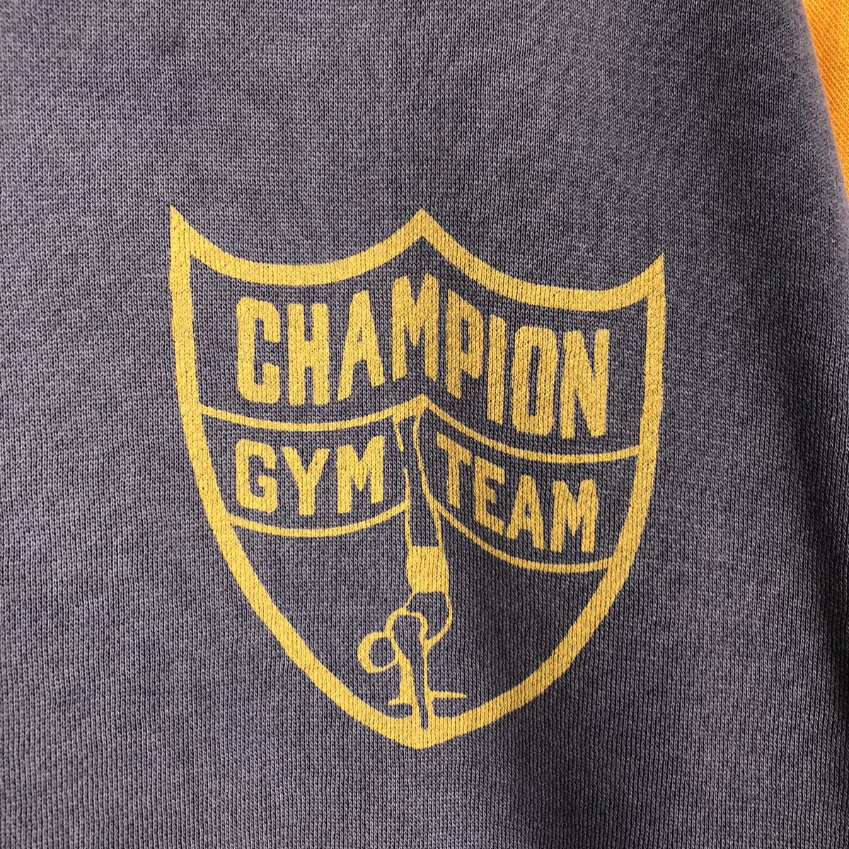 Champion × Japanese Brand × Vintage Vintage Champion Gym Team Rare 80s Streetwear Medium Size US M / EU 48-50 / 2 - 10 Thumbnail