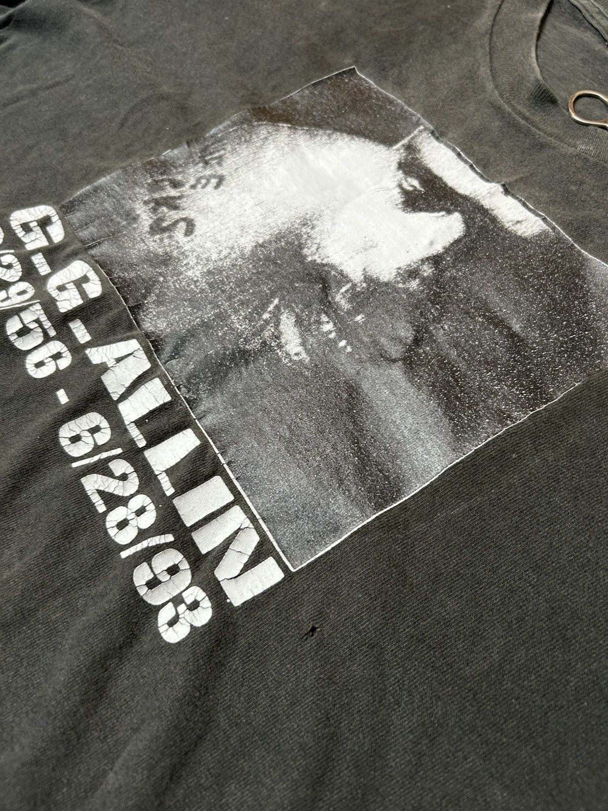 Fruit Of The Loom Rare Archive GG Allin R.I.P T shirt 1993 Fruit OF The Loom Size US XL / EU 56 / 4 - 7 Thumbnail