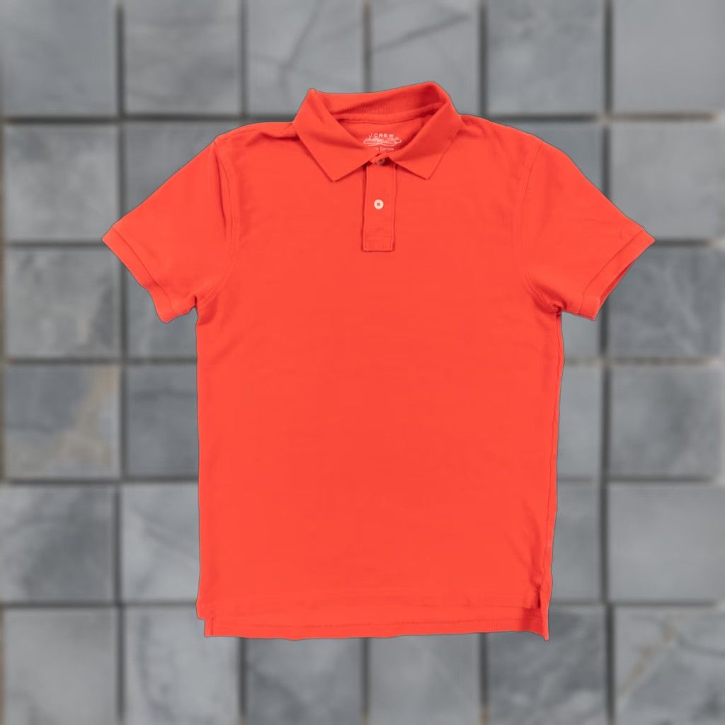 J.Crew J.Crew Polo Shirt Men Small Orange Short Sleeve Collared Knit Cotton 1 Polo Preppy 90s Vibe Size US S / EU 44-46 / 1 - 1 Thumbnail
