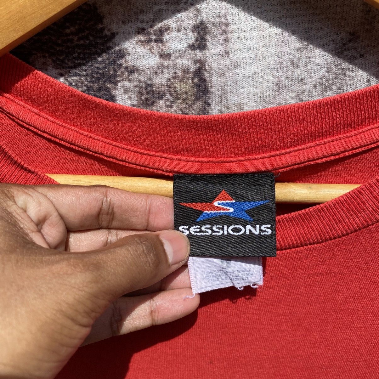 Vintage Sessions Snowboards Shirt Sessions Surf Skate Brand