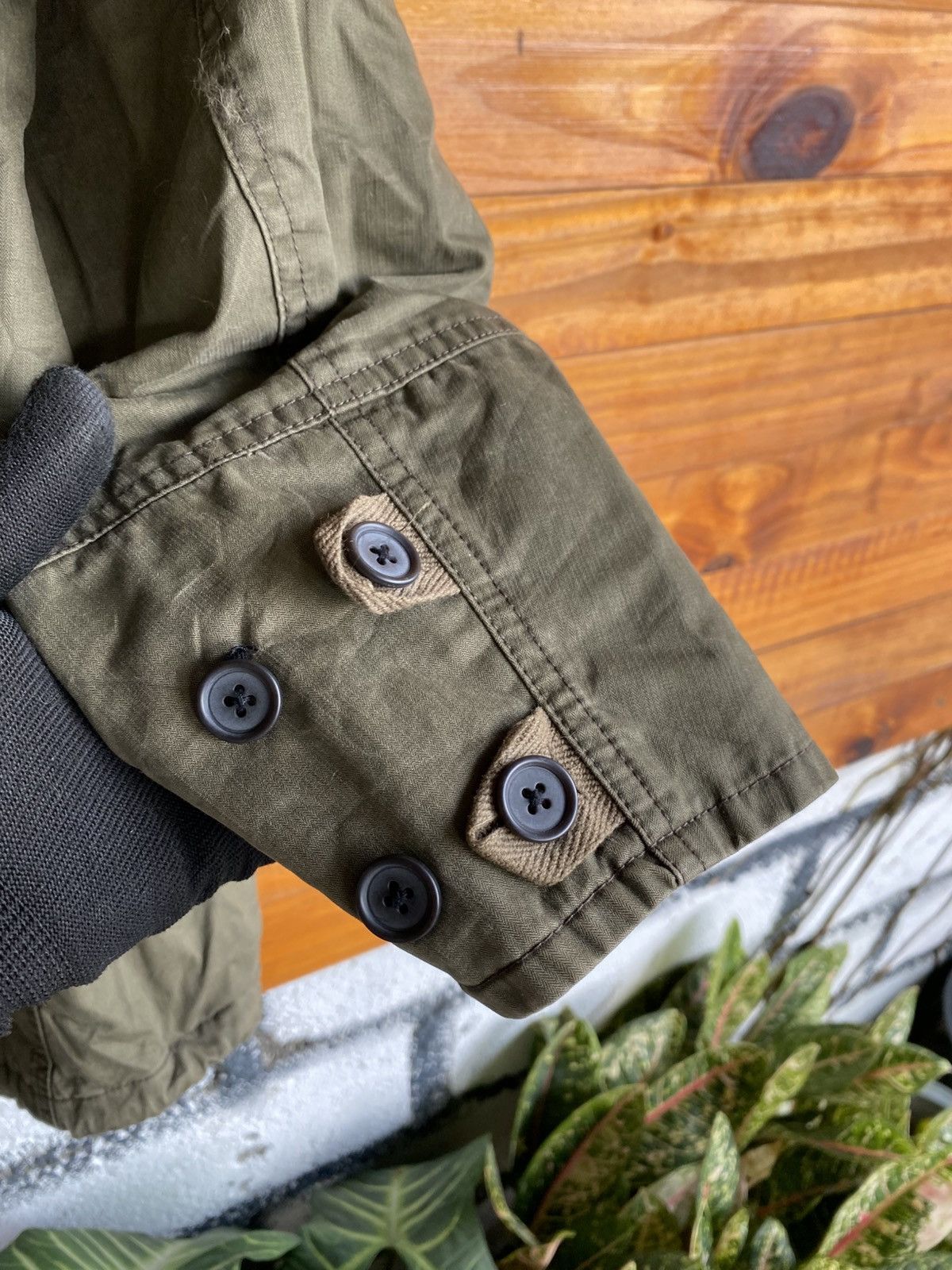 R. Newbold Olive Green Fur Hood Parka Jacket – British Casua