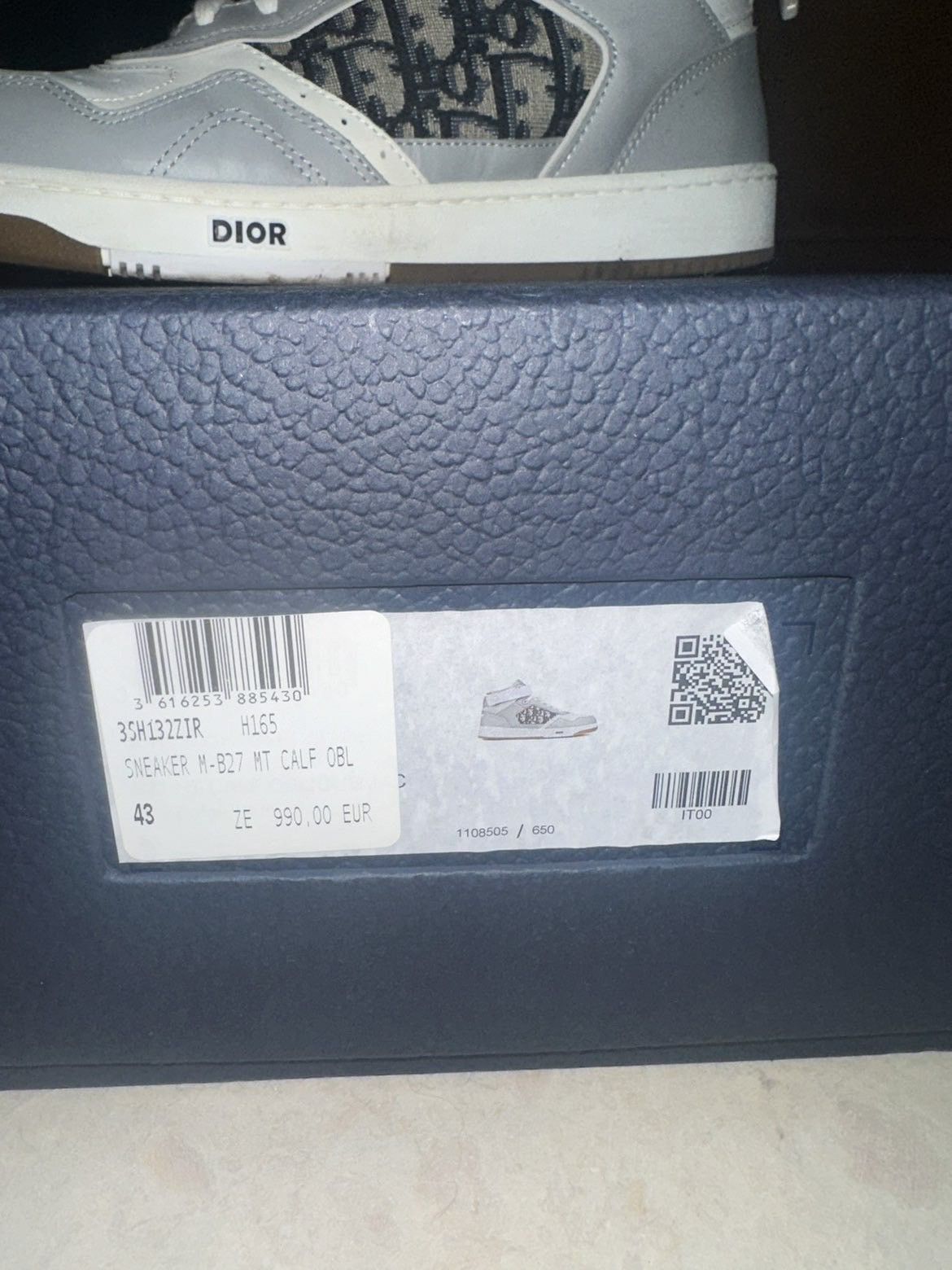 Dior Dior b27 high-top Size US 10 / EU 43 - 2 Thumbnail
