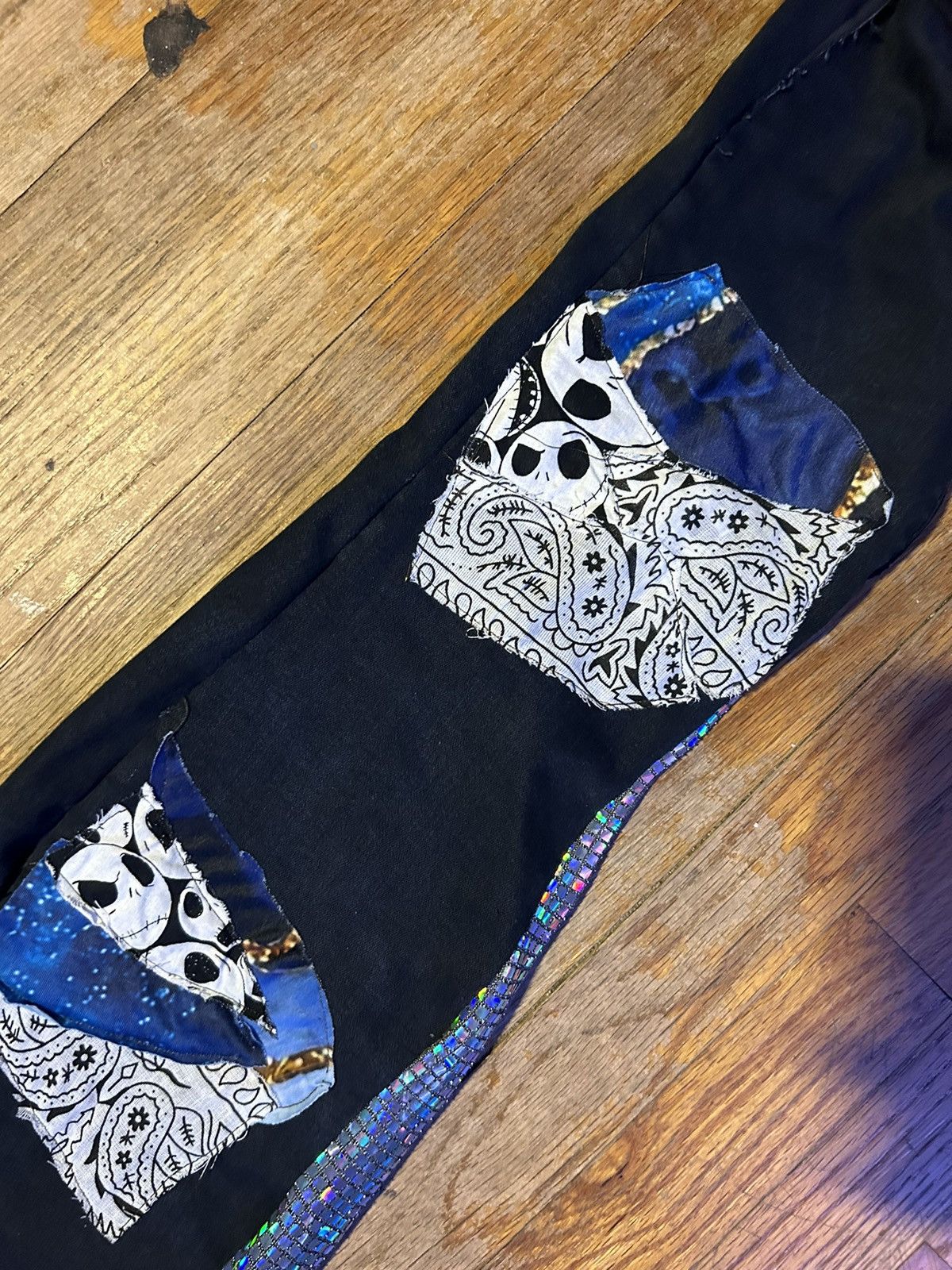Other Custom Freddy Krueger themed jeans (1of1) Size US 28 / EU 44 - 5 Thumbnail