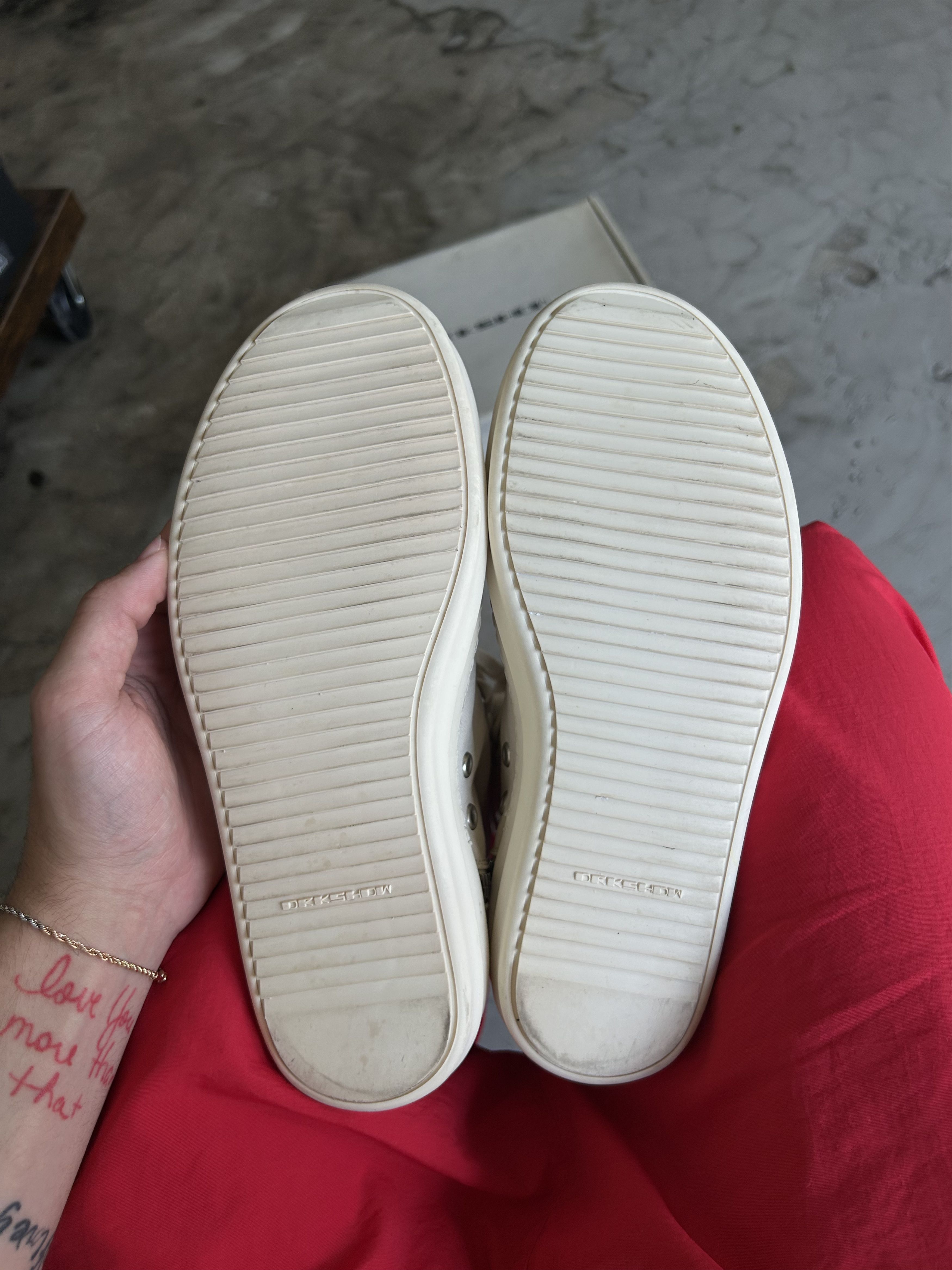 Rick Owens Drkshdw Rick Owens Drkshdw Canvas Ramones Size US 6 / EU 39 - 5 Thumbnail