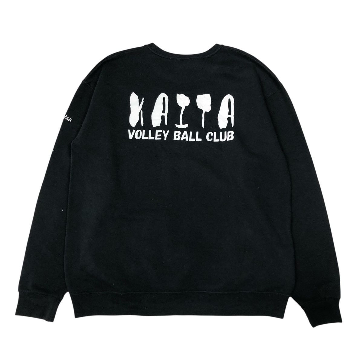 Japanese Brand Vintage Sweatshirt Kaita Volley Ball Club Big Logo Size US L / EU 52-54 / 3 - 1 Thumbnail
