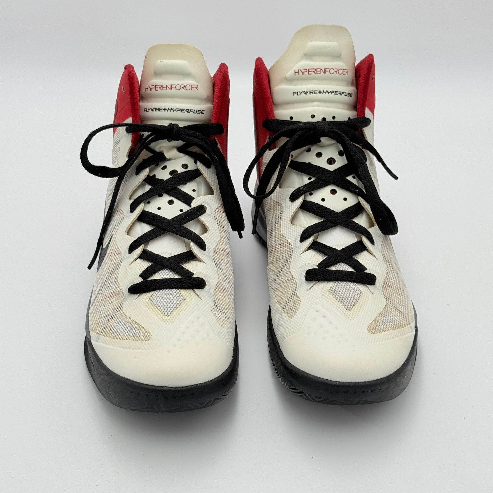 Nike Nike Zoom Hyperenforcer White Red Black 487786-102 Size US 9 / EU 42 - 7 Thumbnail