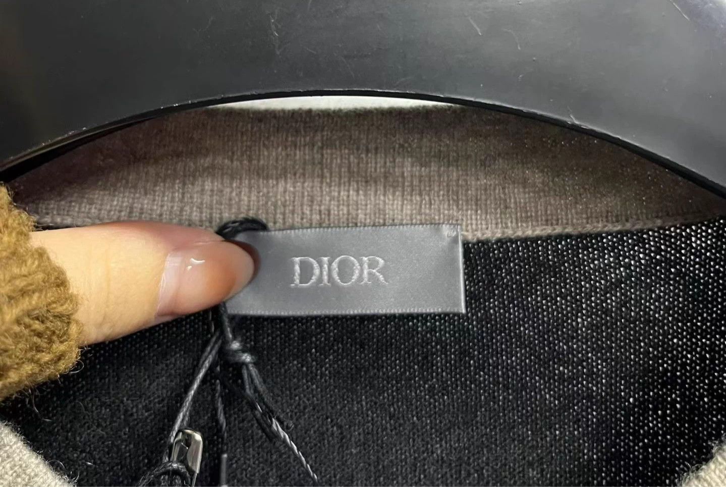 Dior Dior 26 ibex intarsia ribbed crew cashmere XL new tags Size US XL / EU 56 / 4 - 3 Thumbnail