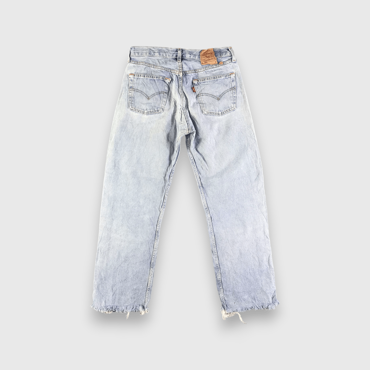 Levi's Vintage Light Wash Levis 501 Jeans-J3802 Size US 30 / EU 46 - 2 Thumbnail