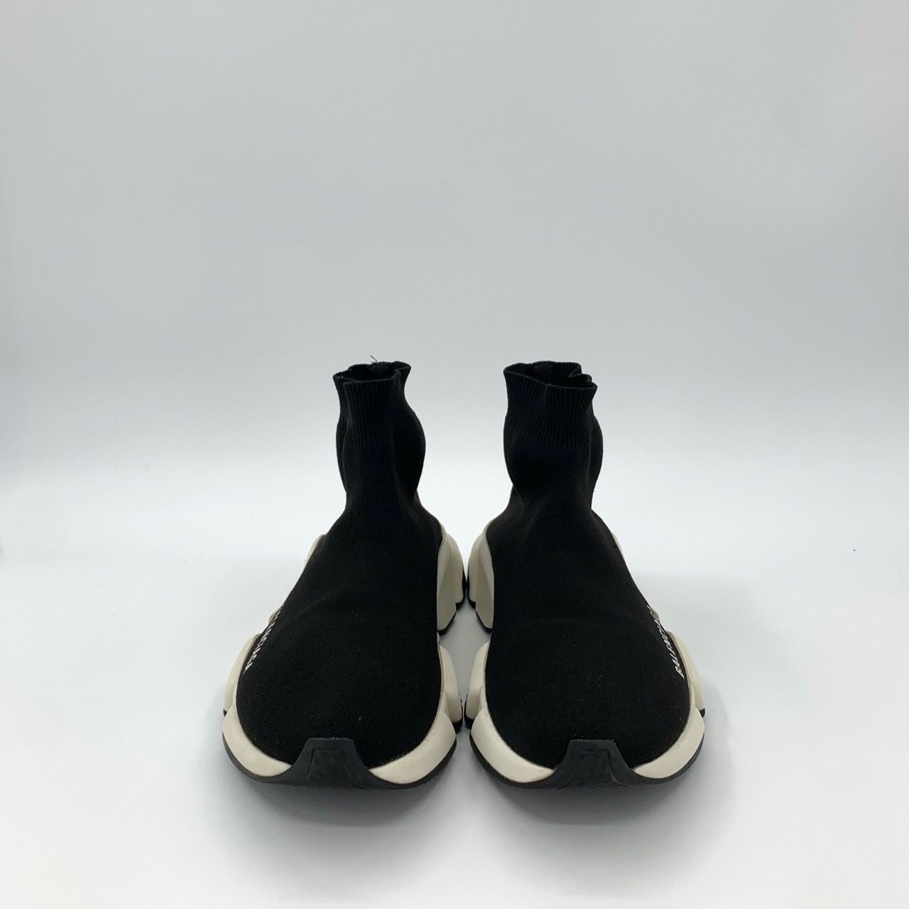 Balenciaga Balenciaga Paris 36 Logo White-Base Black Sock Sneakers, Or Size US 6 / IT 36 - 7 Thumbnail