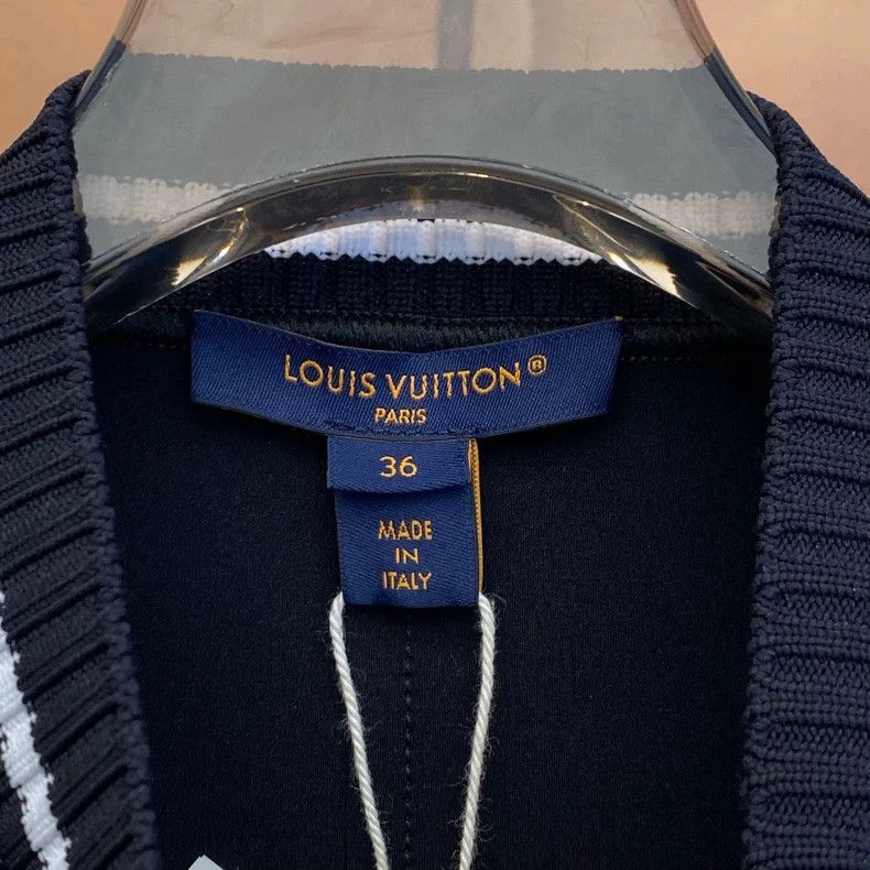 Louis Vuitton Louis Vuitton 24fw new black and white monogram logo dress Size XS / US 0-2 / IT 36-38 - 5 Thumbnail