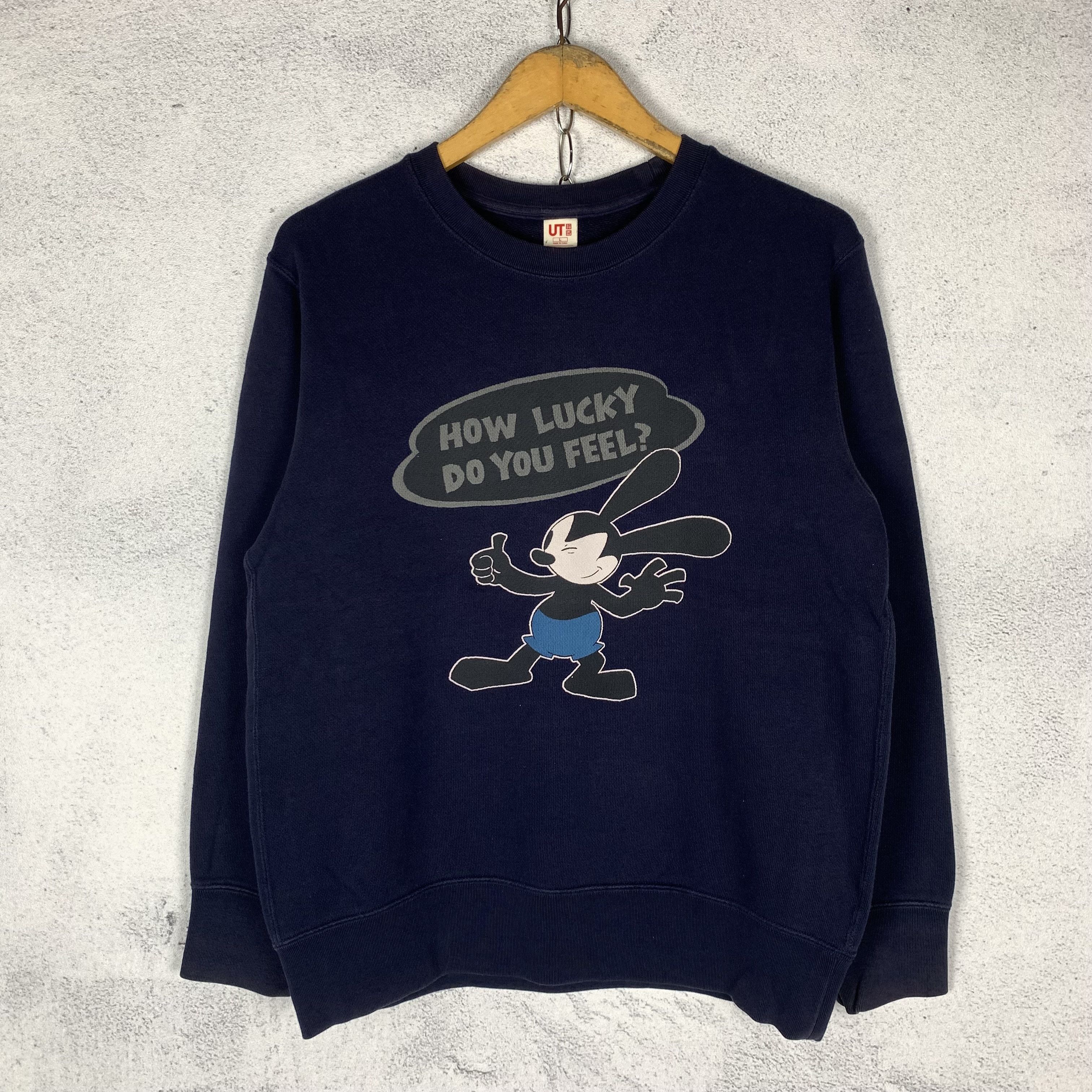 Uniqlo Oswald The Lucky Rabbit Uniqlo Sweatshirt Crewneck Size US M / EU 48-50 / 2 - 1 Thumbnail