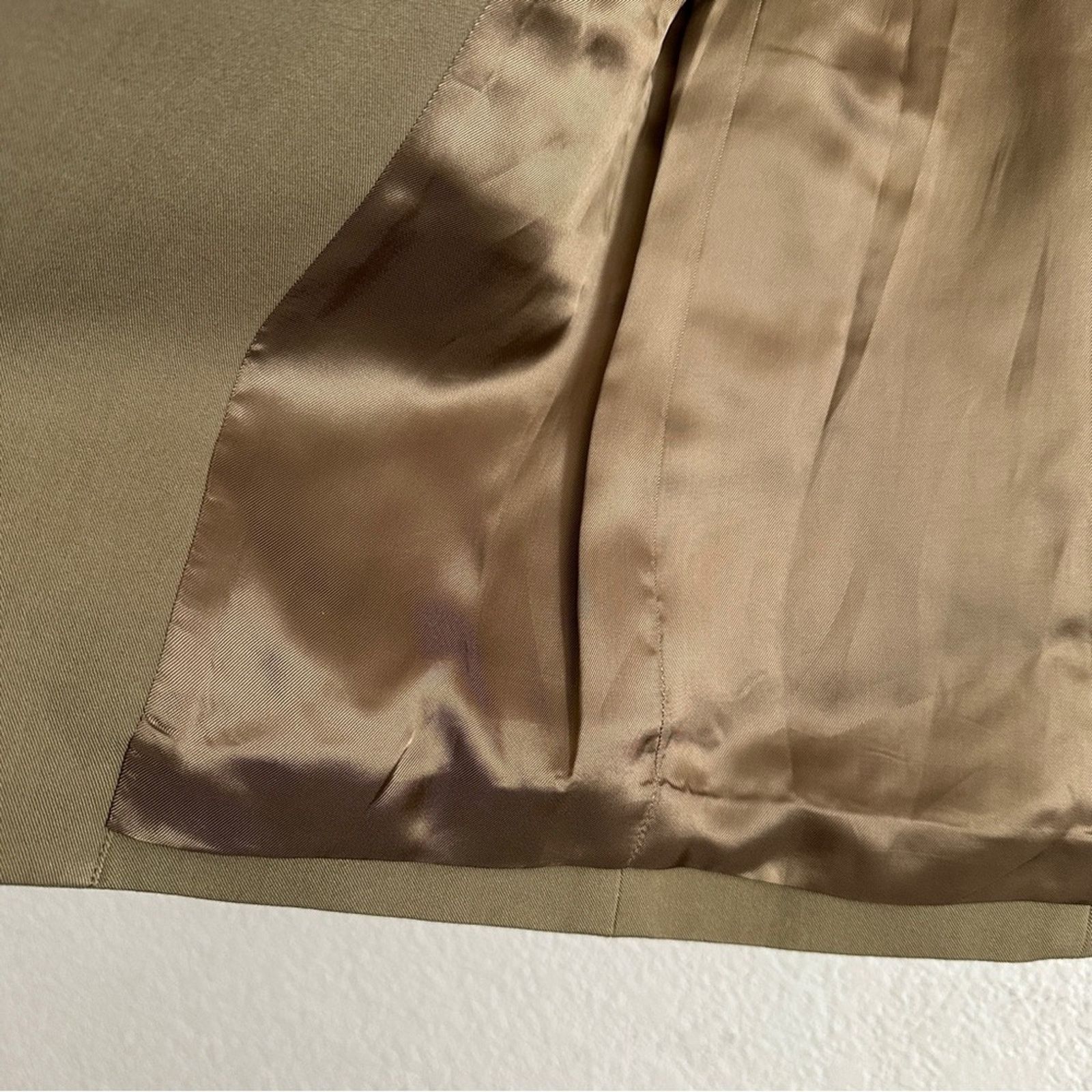 Helmut Lang HELMUT LANG Resin Rider Blazer in Green Sage Sz. 2 NWOT Size XS / US 0-2 / IT 36-38 - 7 Thumbnail