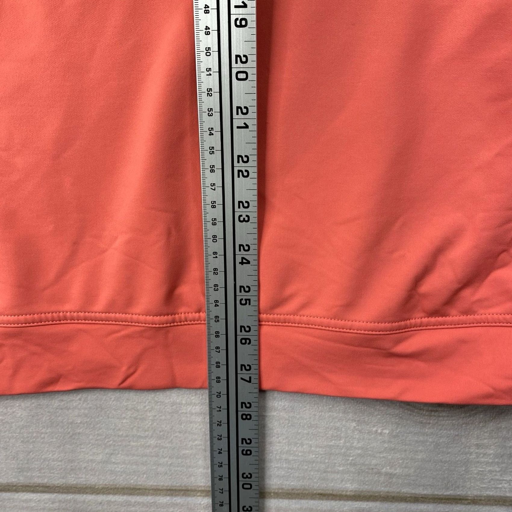 Peter Millar Peter Millar Crown Sport Pullover Mens M 1/4 Zip Coral Orange Breathable Lightweight Moisture Wicking Golf Performance Casual Hoodie (Adapt as needed) Size US M / EU 48-50 / 2 - 5 Thumbnail