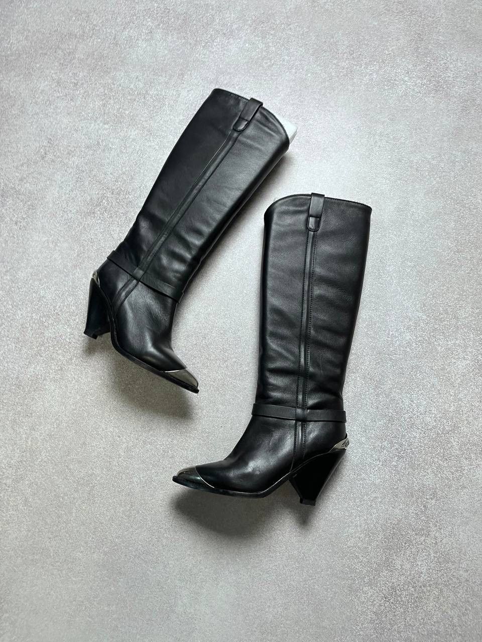 Isabel Marant NWT ISABEL MARANT ETOILE STEEL TOE GENUINE LEATHER BOOTS Size US 6 / IT 36 - 7 Thumbnail
