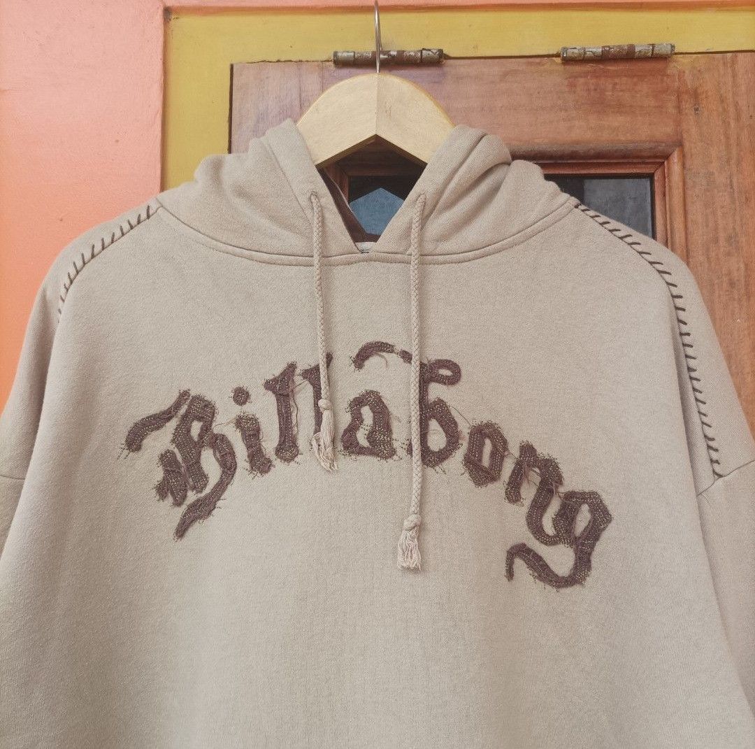 Billabong Vintage Billabong Hoodie Size US L / EU 52-54 / 3 - 3 Thumbnail