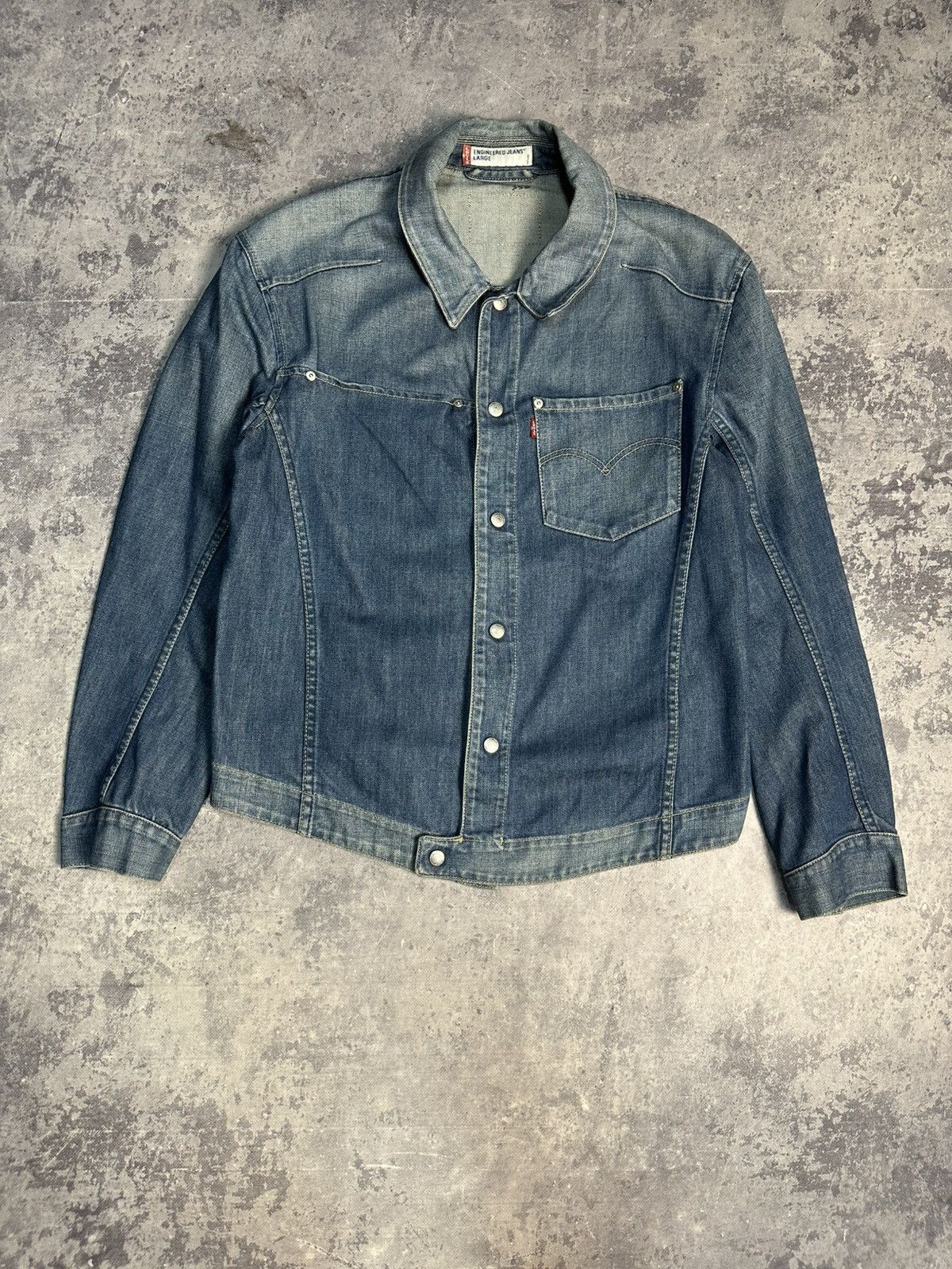 Levi's Levis Engineered Trucker Two Pockets Jacket Size US M / EU 48-50 / 2 - 1 Thumbnail