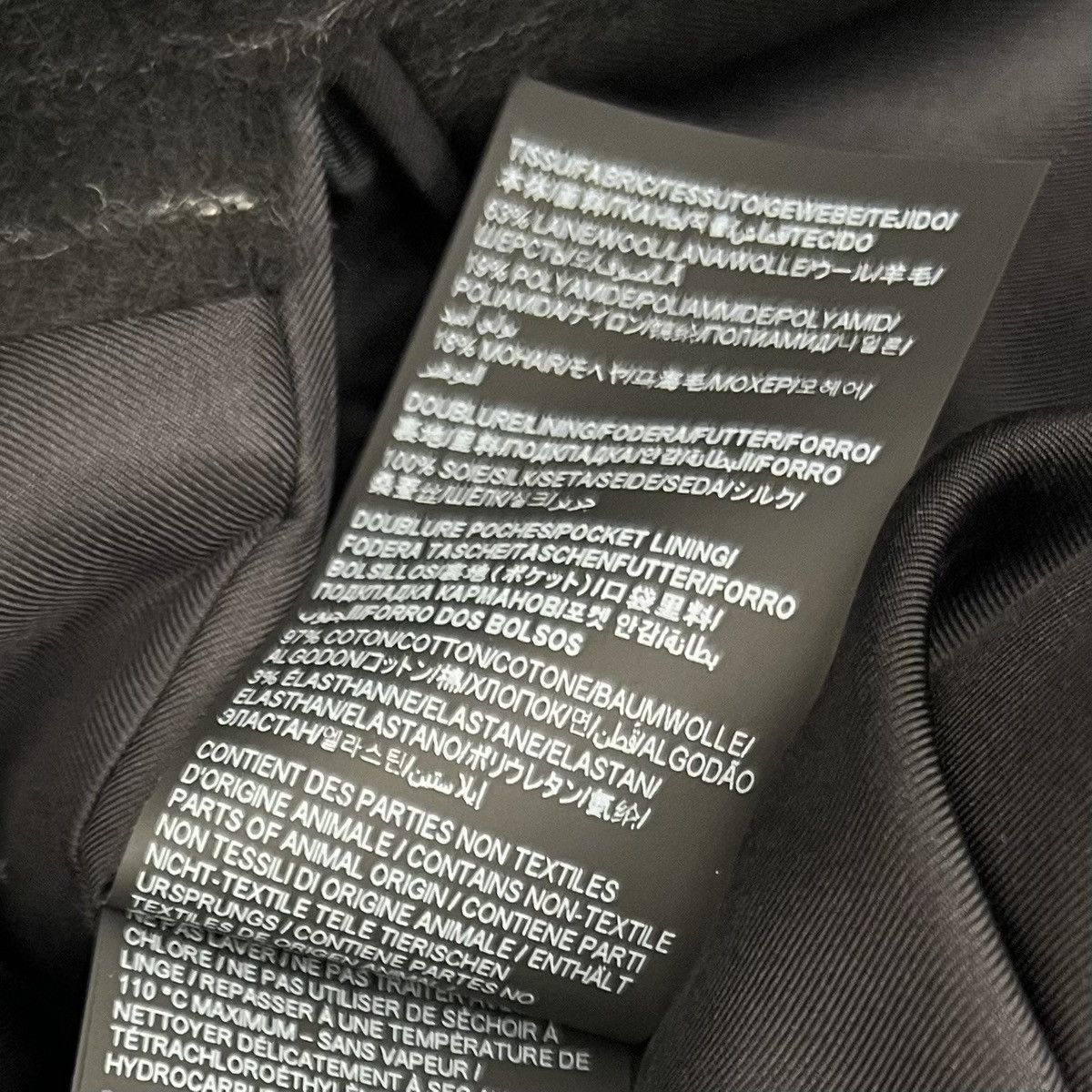 Saint Laurent Paris Saint Laurent Striped Overcoat in Large Size US L / EU 52-54 / 3 - 7 Thumbnail