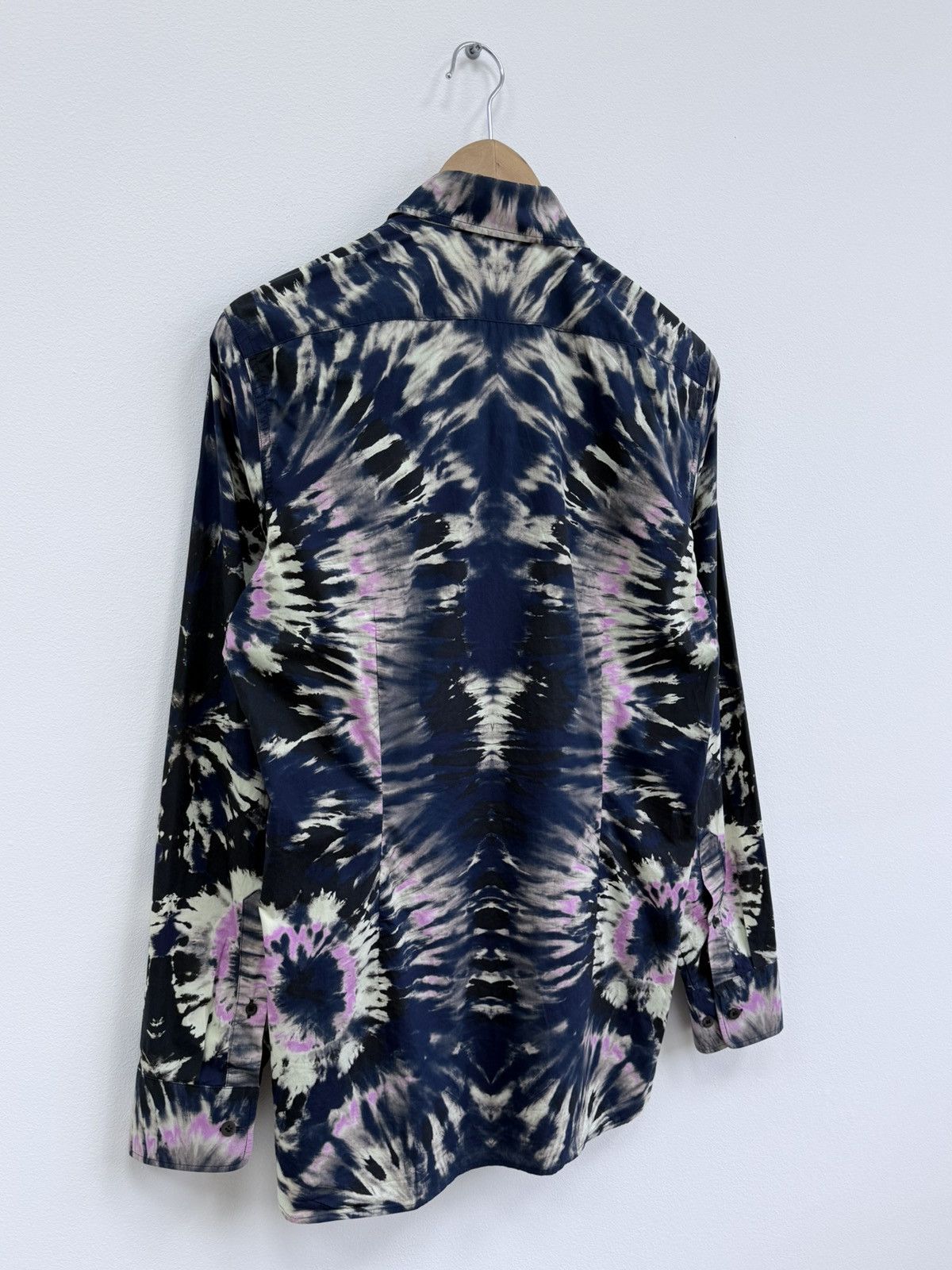 Dries Van Noten Dries Van Noten Tie Dye Button Up Shirt Size US M / EU 48-50 / 2 - 9 Thumbnail