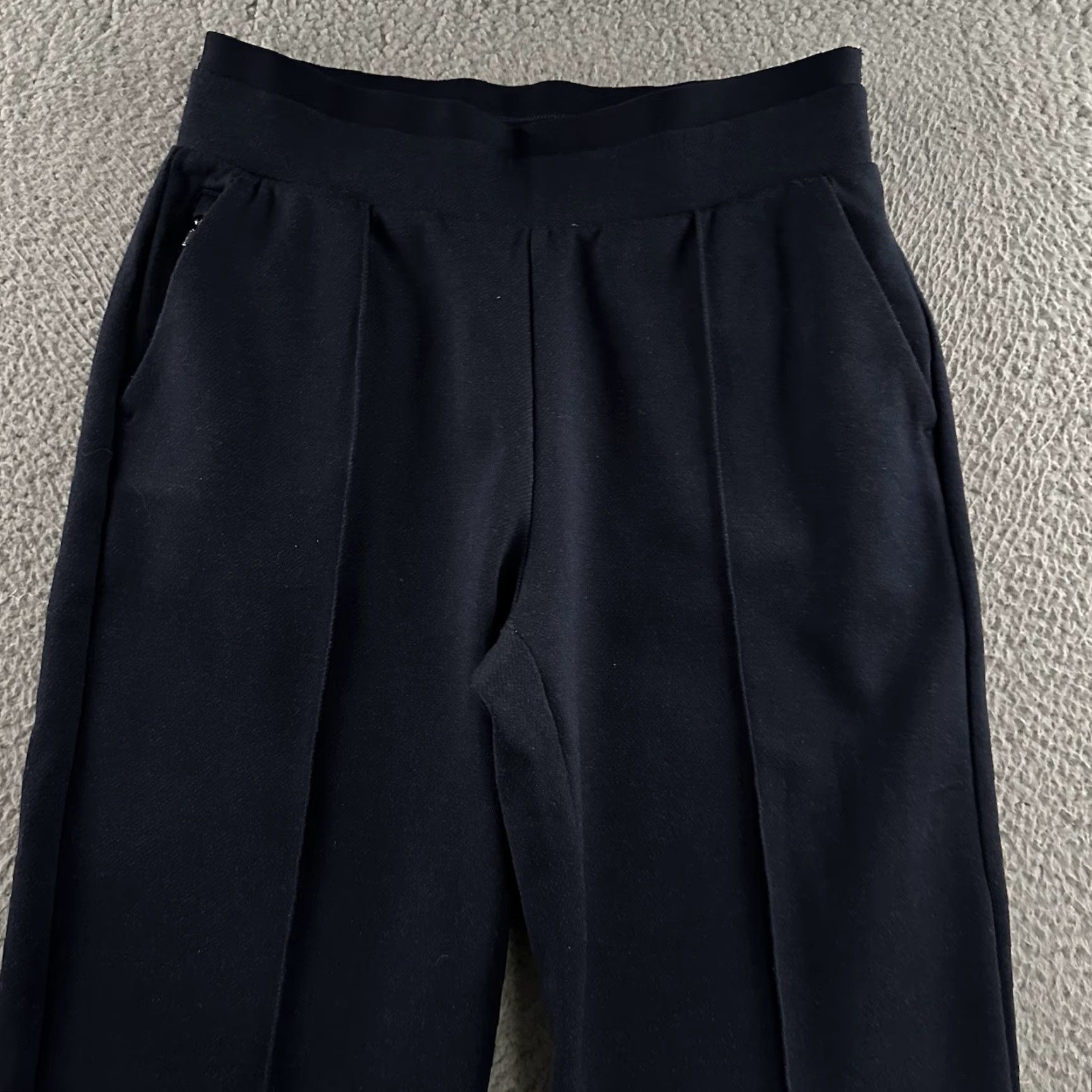 Athleta Athleta Womens Pants Blue XS Venice Pintuck High Rise Pull On Rayon Nylon Blend Size 26" / US 2 / IT 38 - 2 Thumbnail