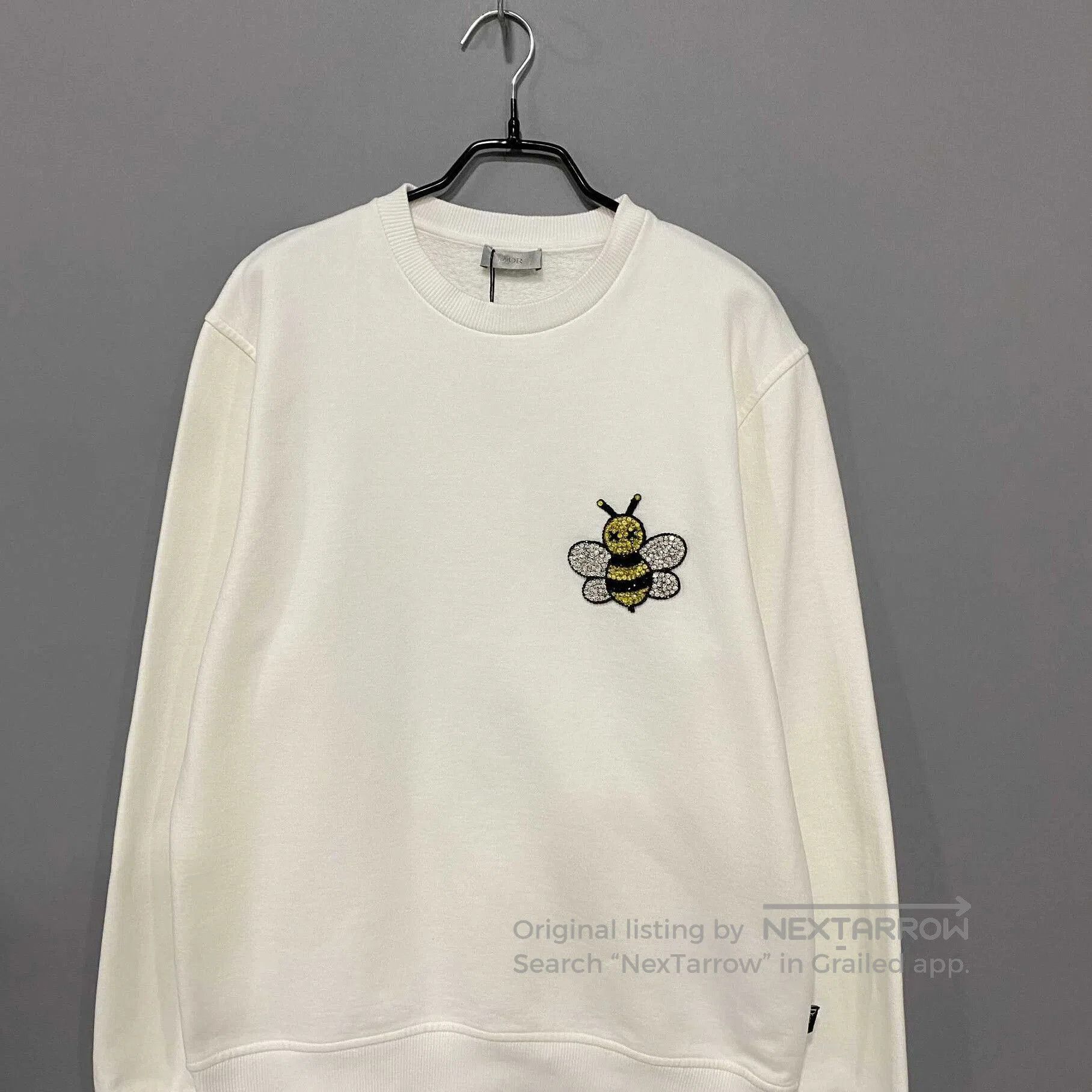 Dior kaws x dior embellished bee sweatshirt. Size US S / EU 44-46 / 1 - 2 Thumbnail