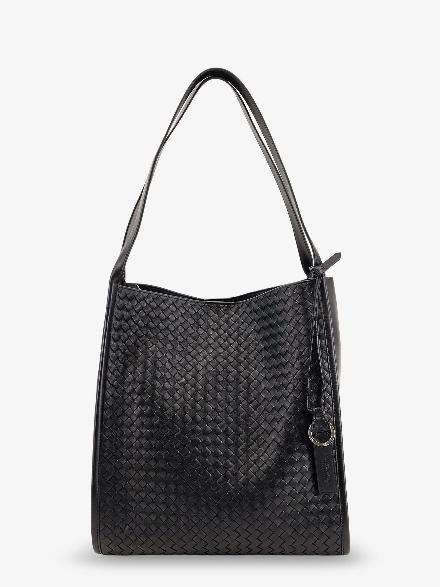 Bottega Veneta Corriere Leather Shoulder Bag With Intrecciato Pattern Size ONE SIZE - 1 Thumbnail